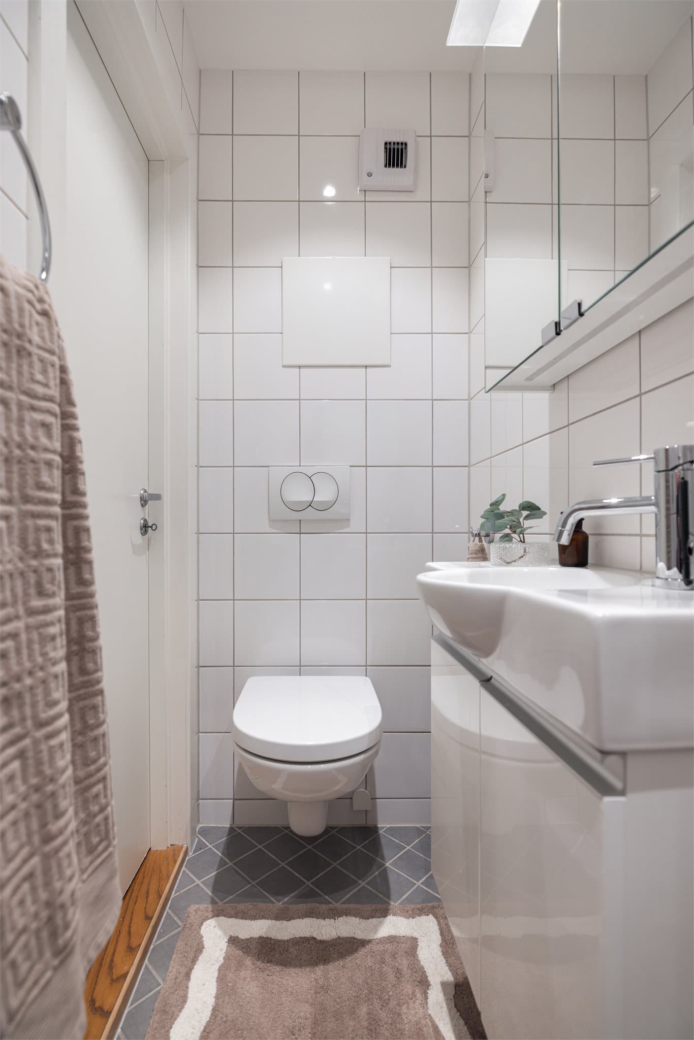 Badet ble oppusset i 2017 i regi av borettslaget.