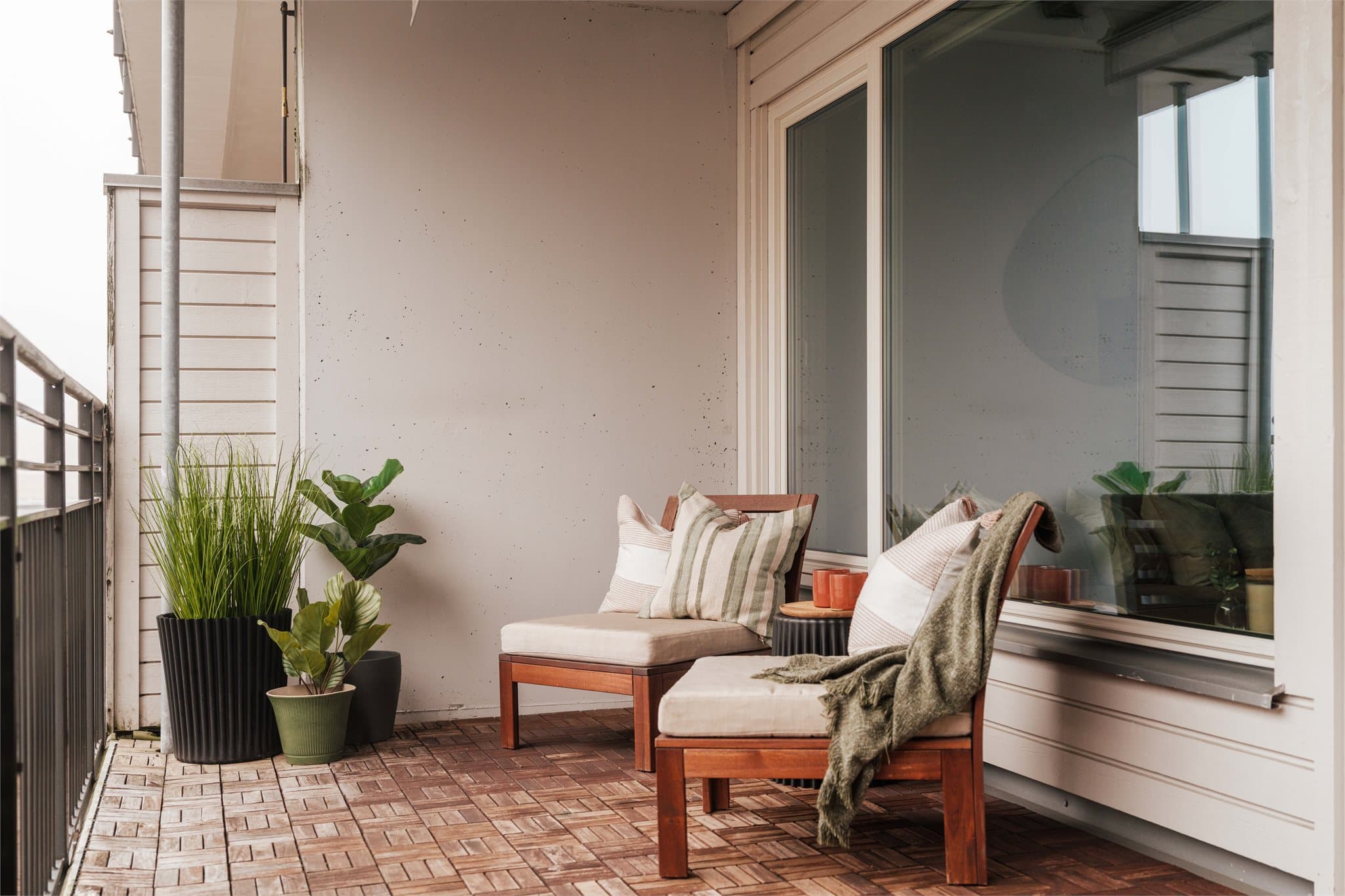 På solværdager er dette en ypperlig plass å slappe av.