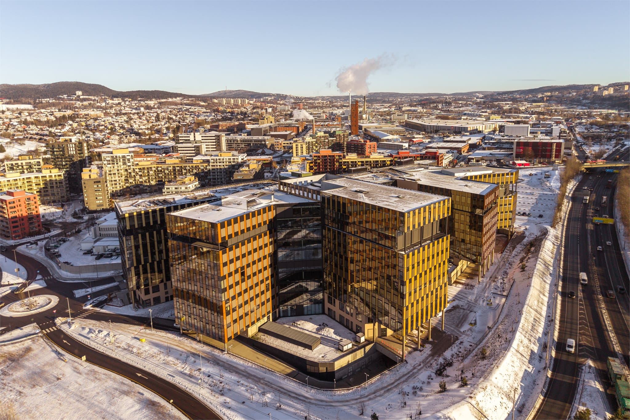 I Construction City finner du treningssenter, Høyden restaurant og hyggelig kafe.