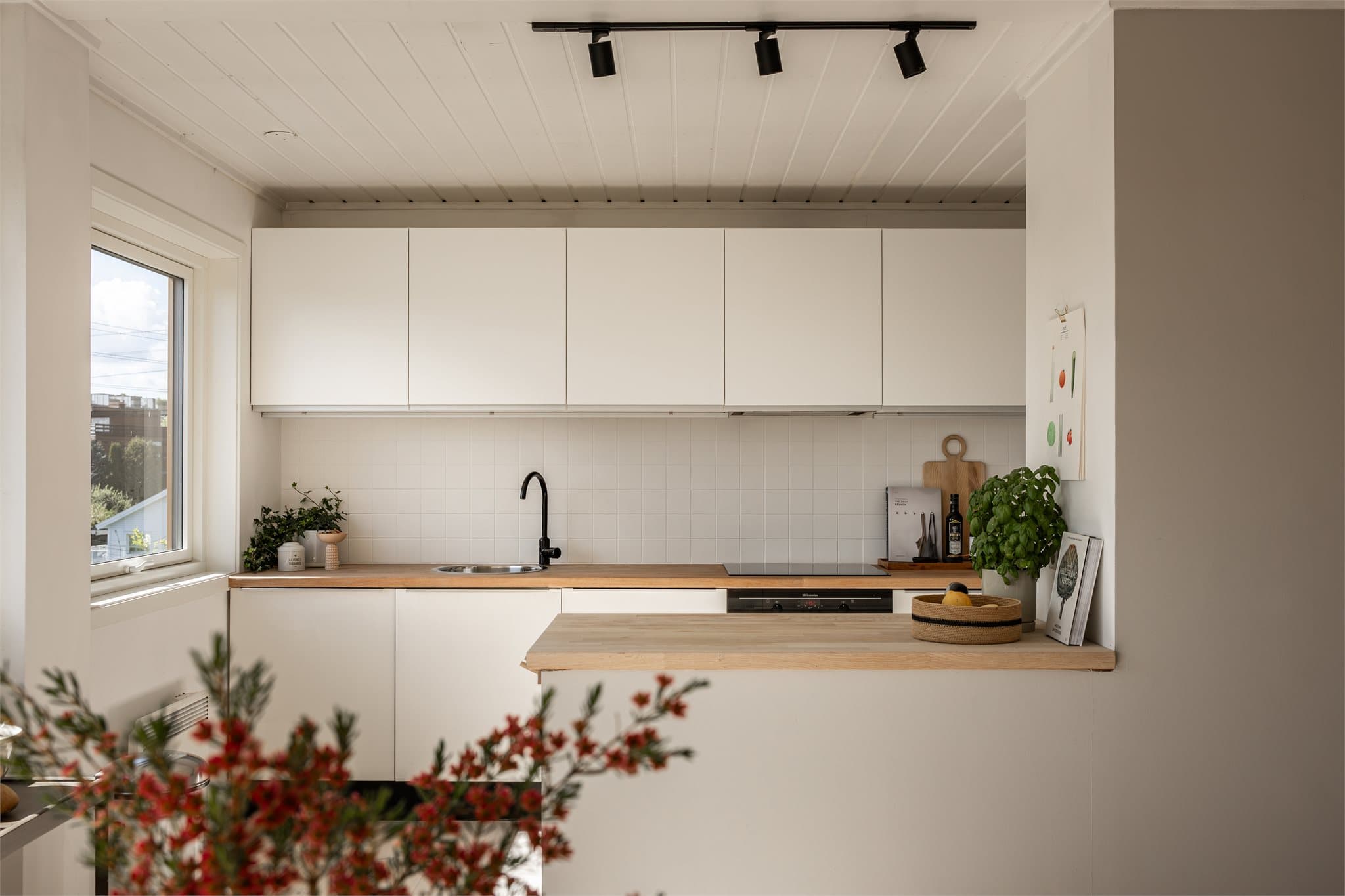 Her får du følelsen av å bo i et hus mer enn leilighet.