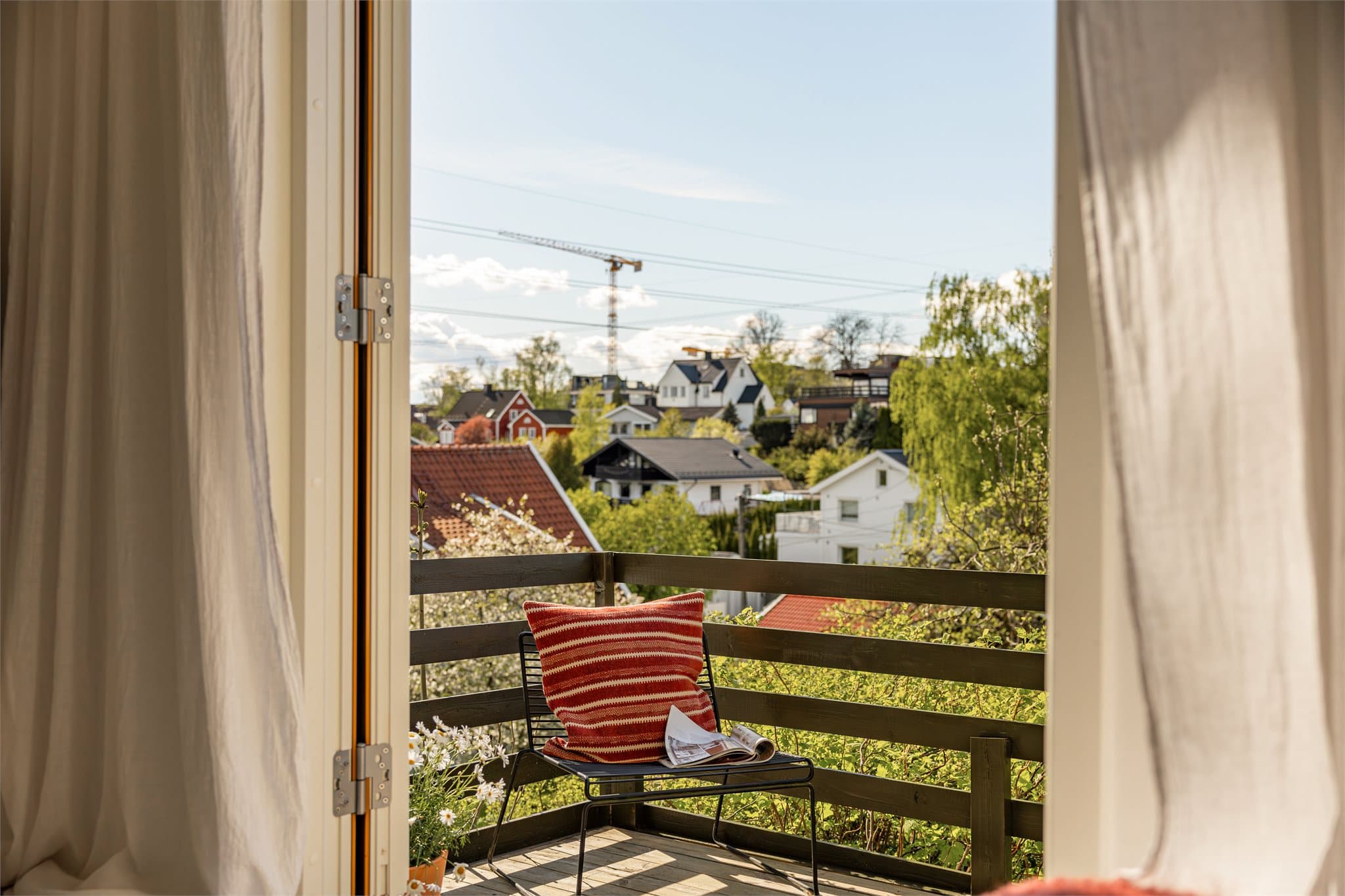 Utsikt fra soverom 2.