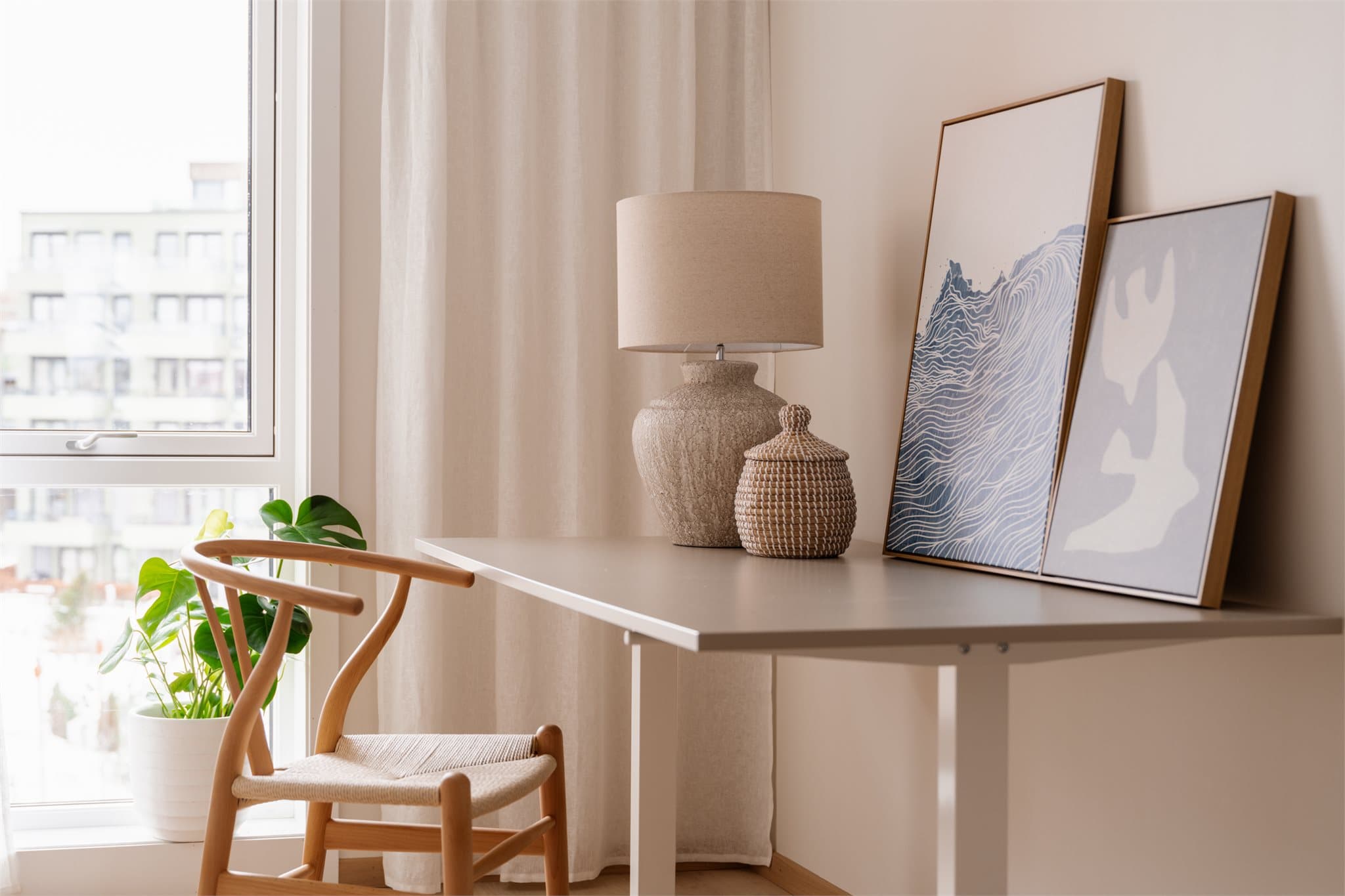 Denne plassen er perfekt for hjemmekontoret!