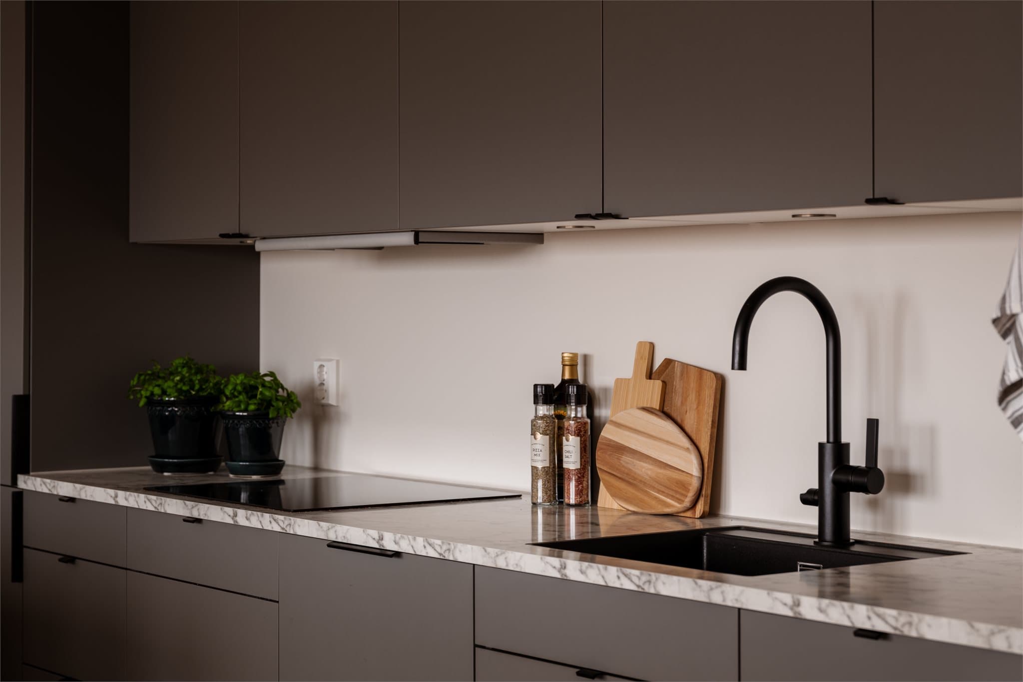 Detaljer - kjøkkenet.