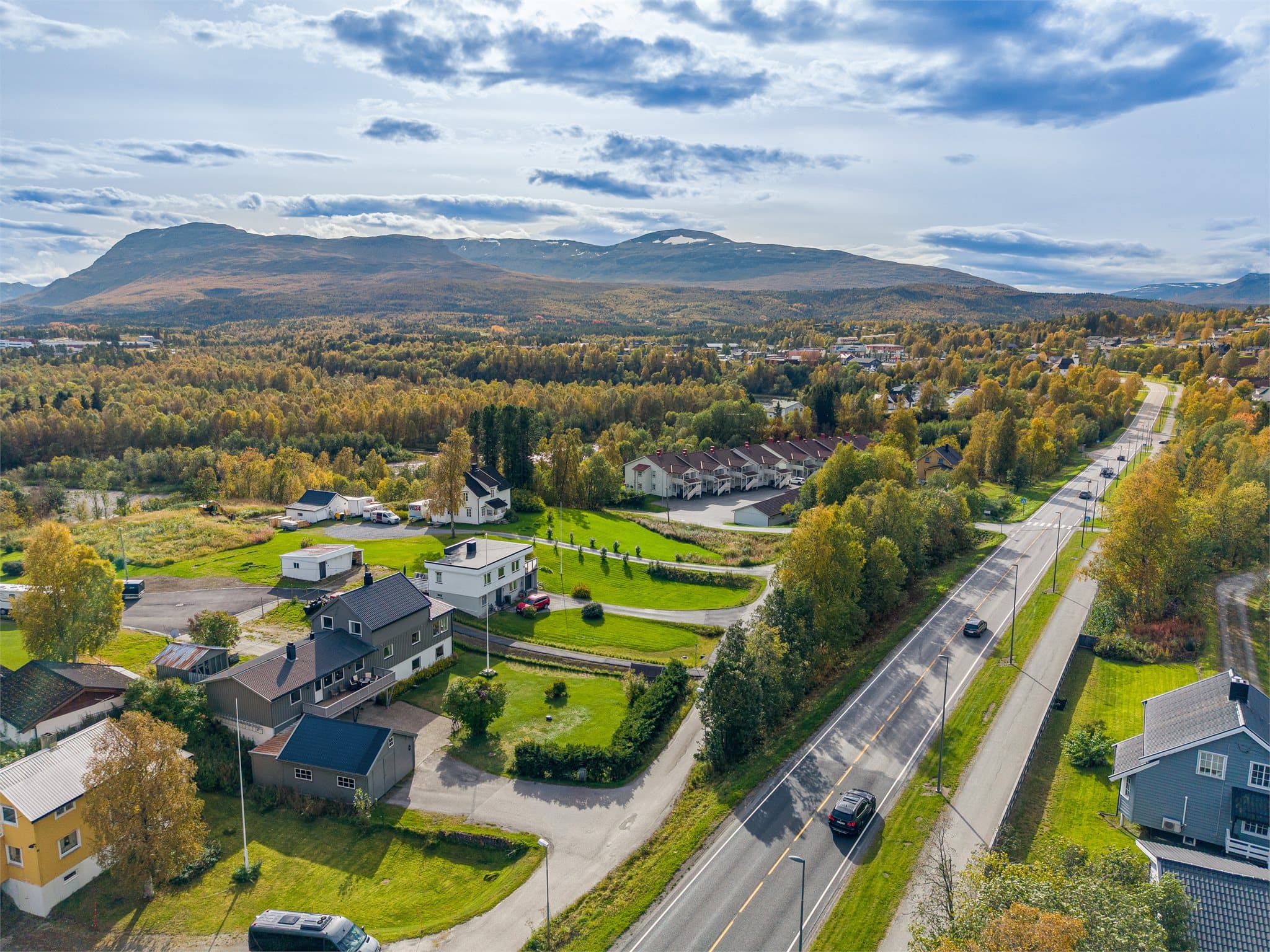 En sjelden stor tomt med sentral beliggenhet