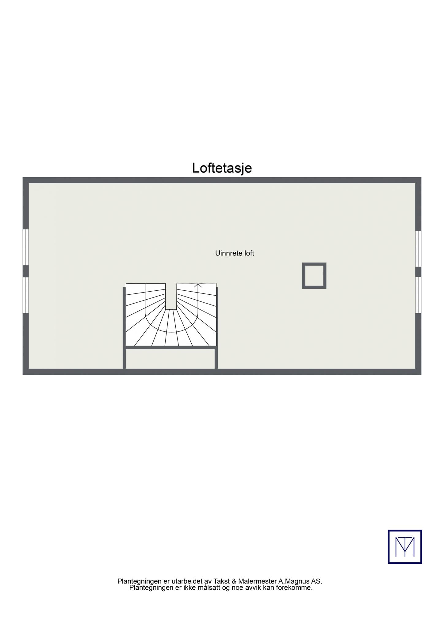 Plantegning-Loftetasje