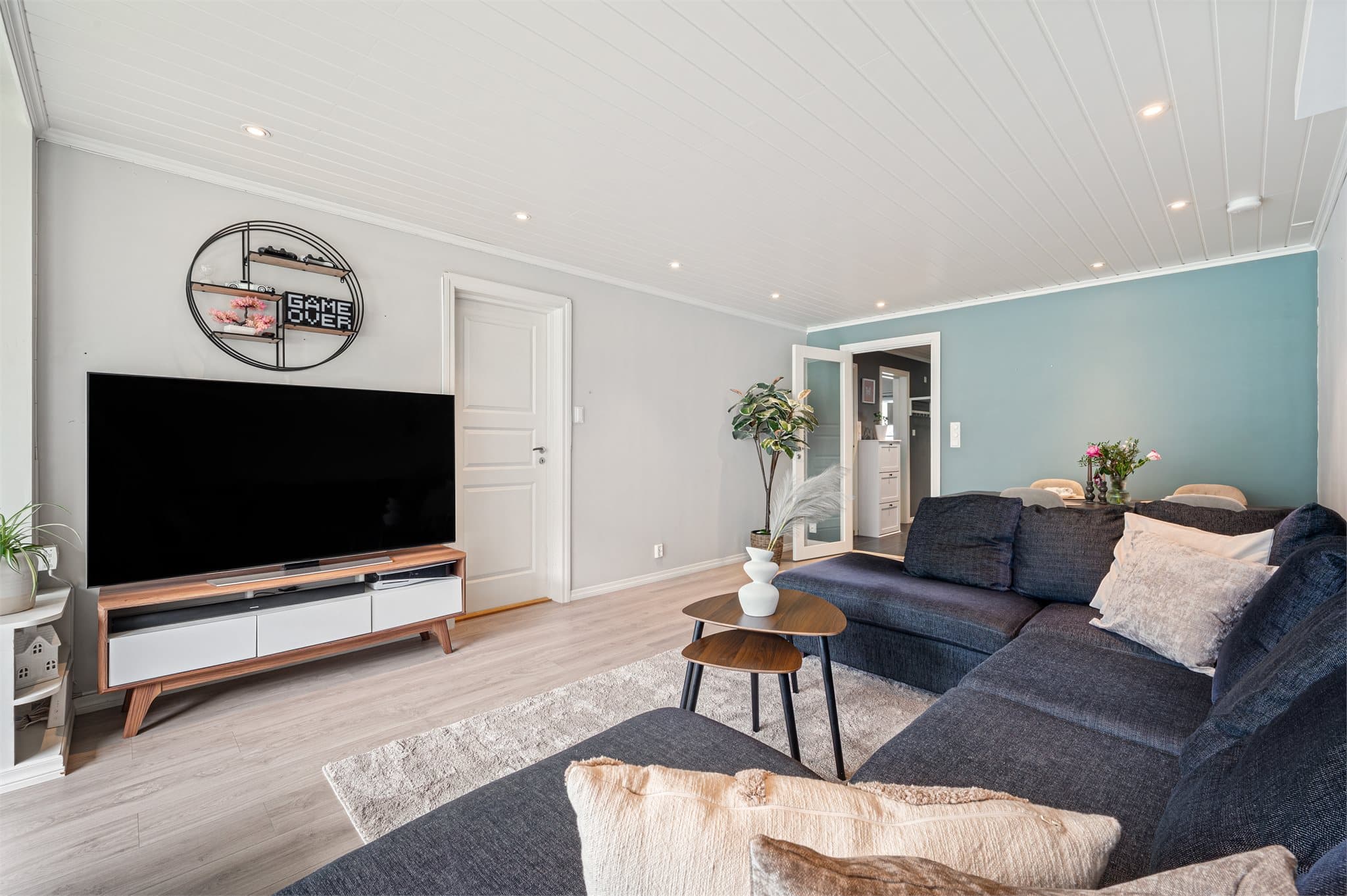 - Stuen måler 21,8 m² -