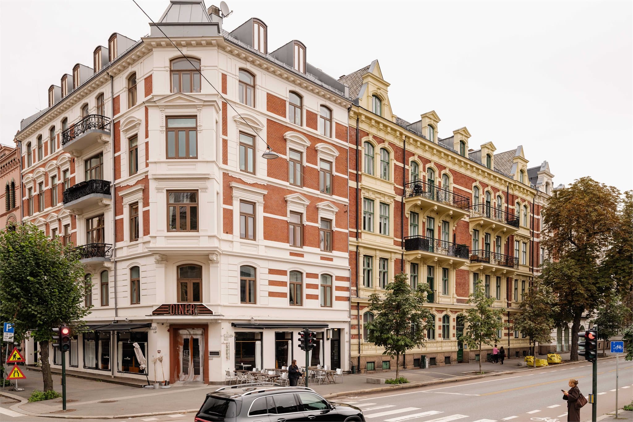 Beliggenhet i Bygdøy Allé med umiddelbar nærhet til Frogners caféer, restauranter og kollektivtransport.