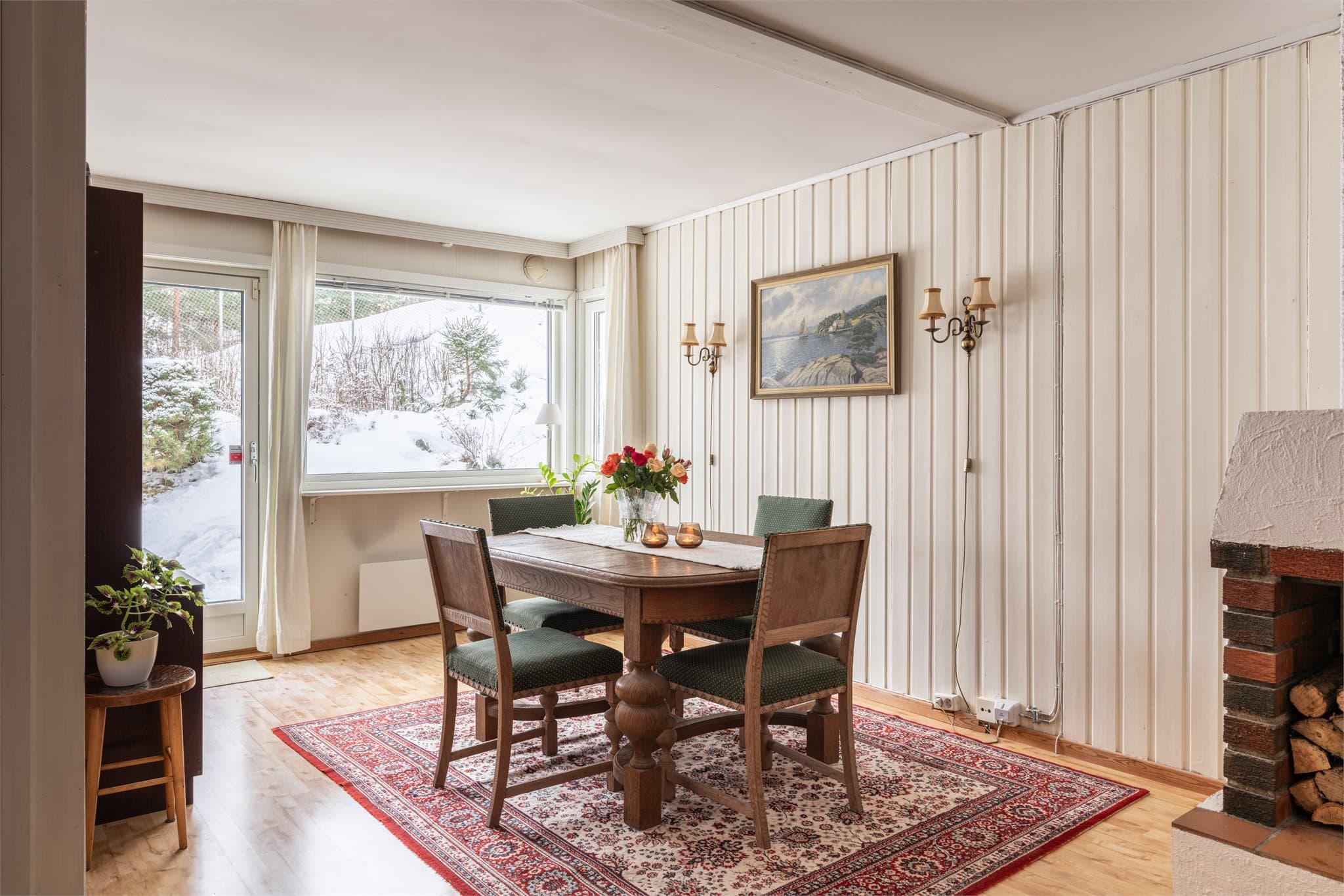 Rekkehuset byr på 132 kvm BRA og har en meget fleksibel planløsning.