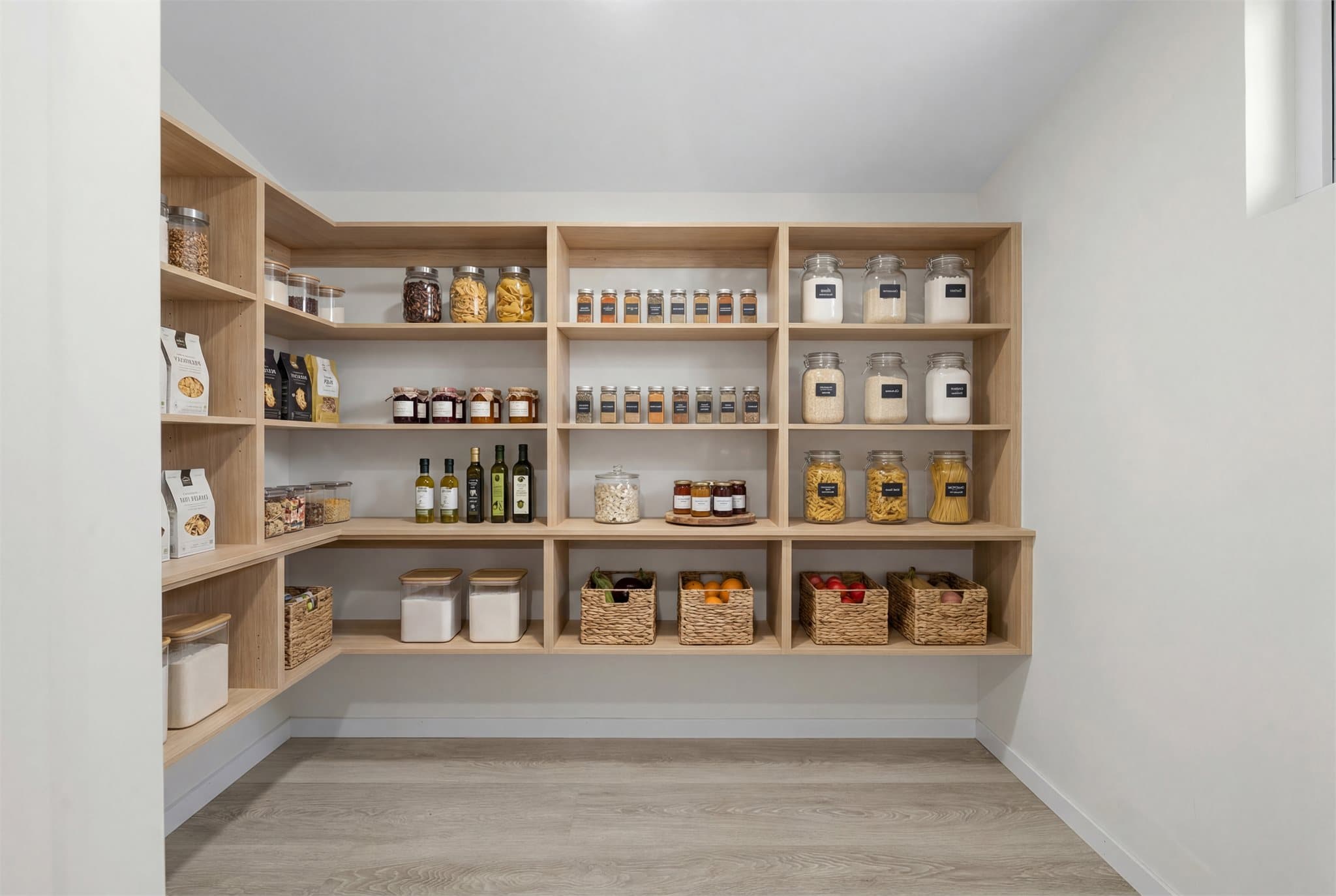 Praktisk bod i tilknytning til kjøkkenet