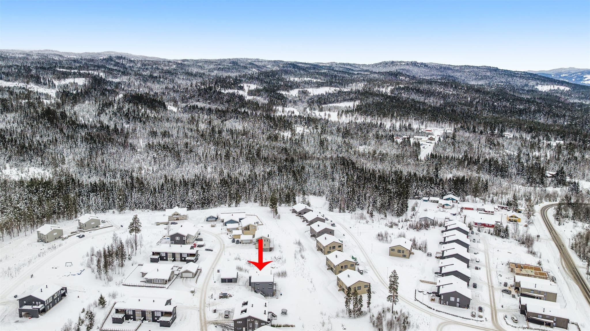 Umiddelbar nærhet til Romeriksåsen med fantastiske turmuligheter