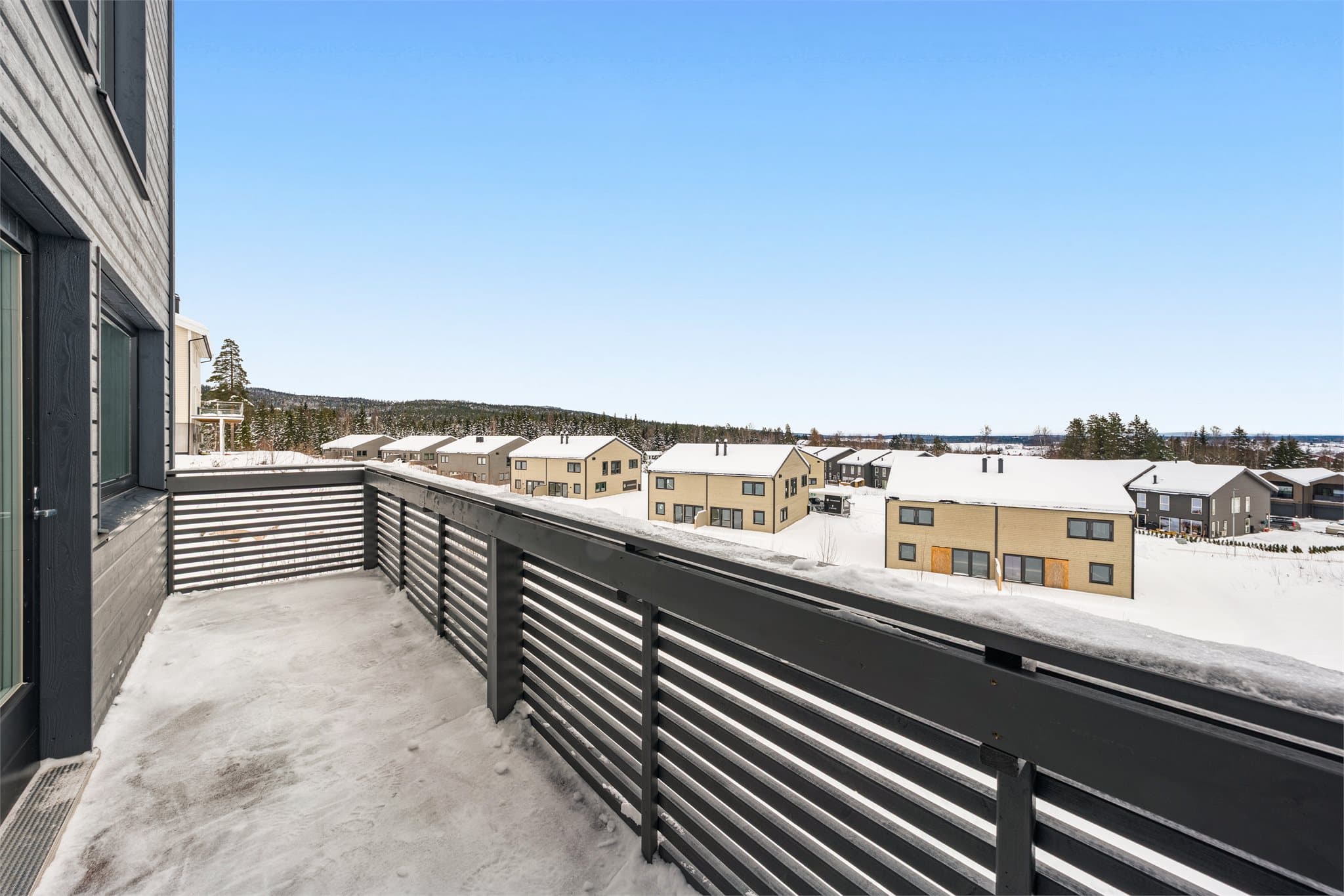 Balkong i tilknytning til soverom