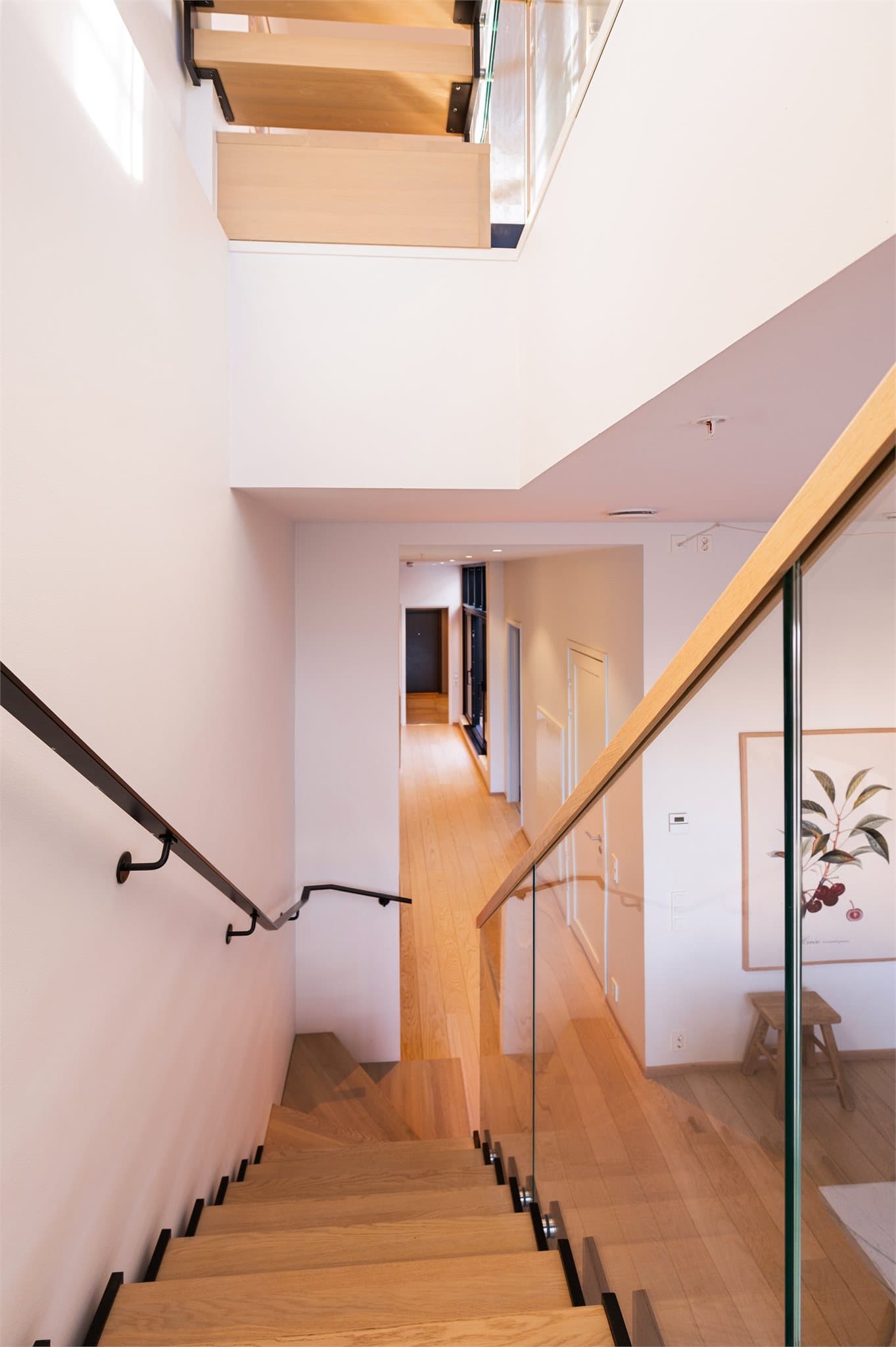 Trapp opp til 4. etasje.