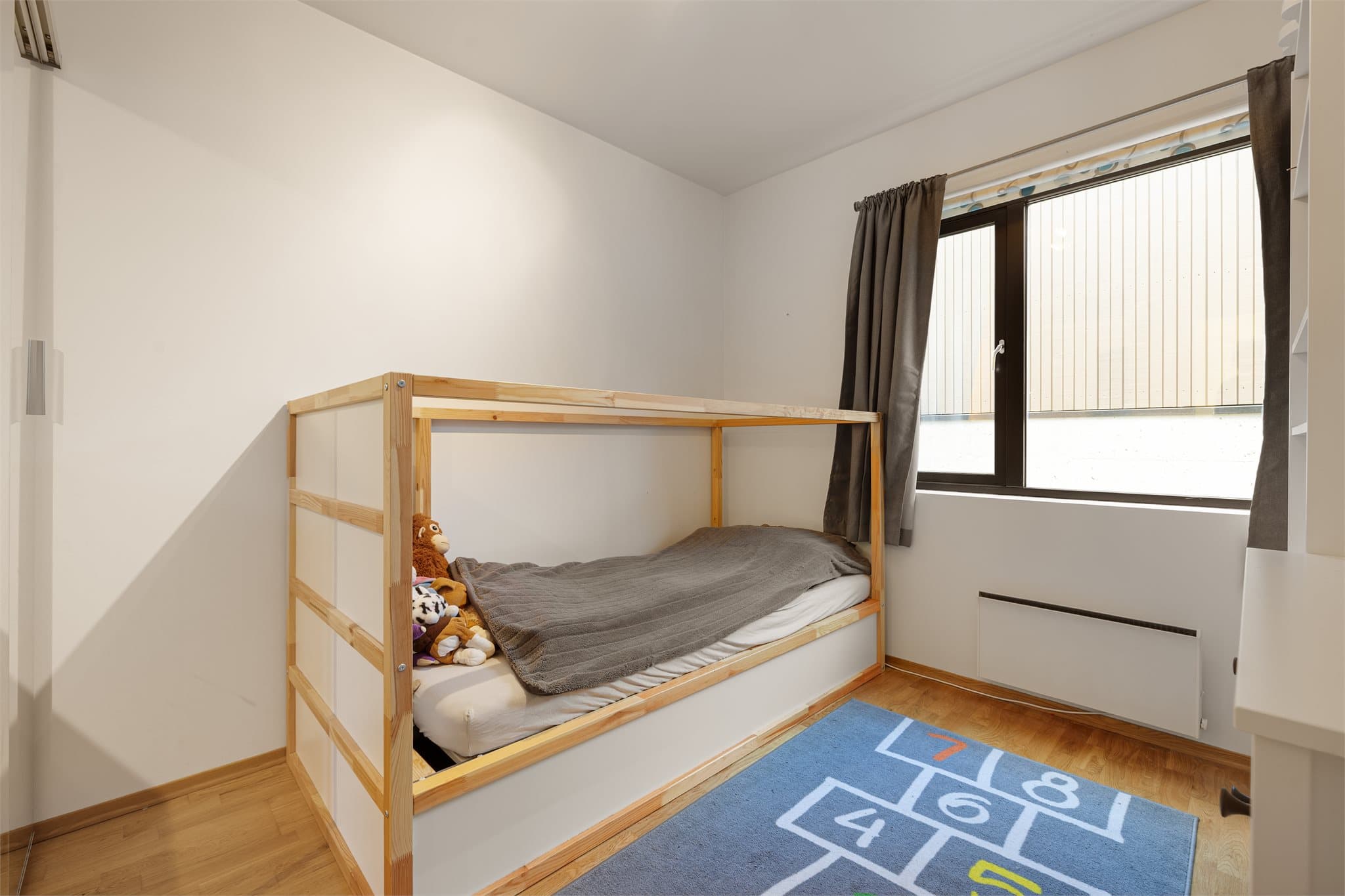 Soverommene kan enkelt innredes etter ønske og behov.