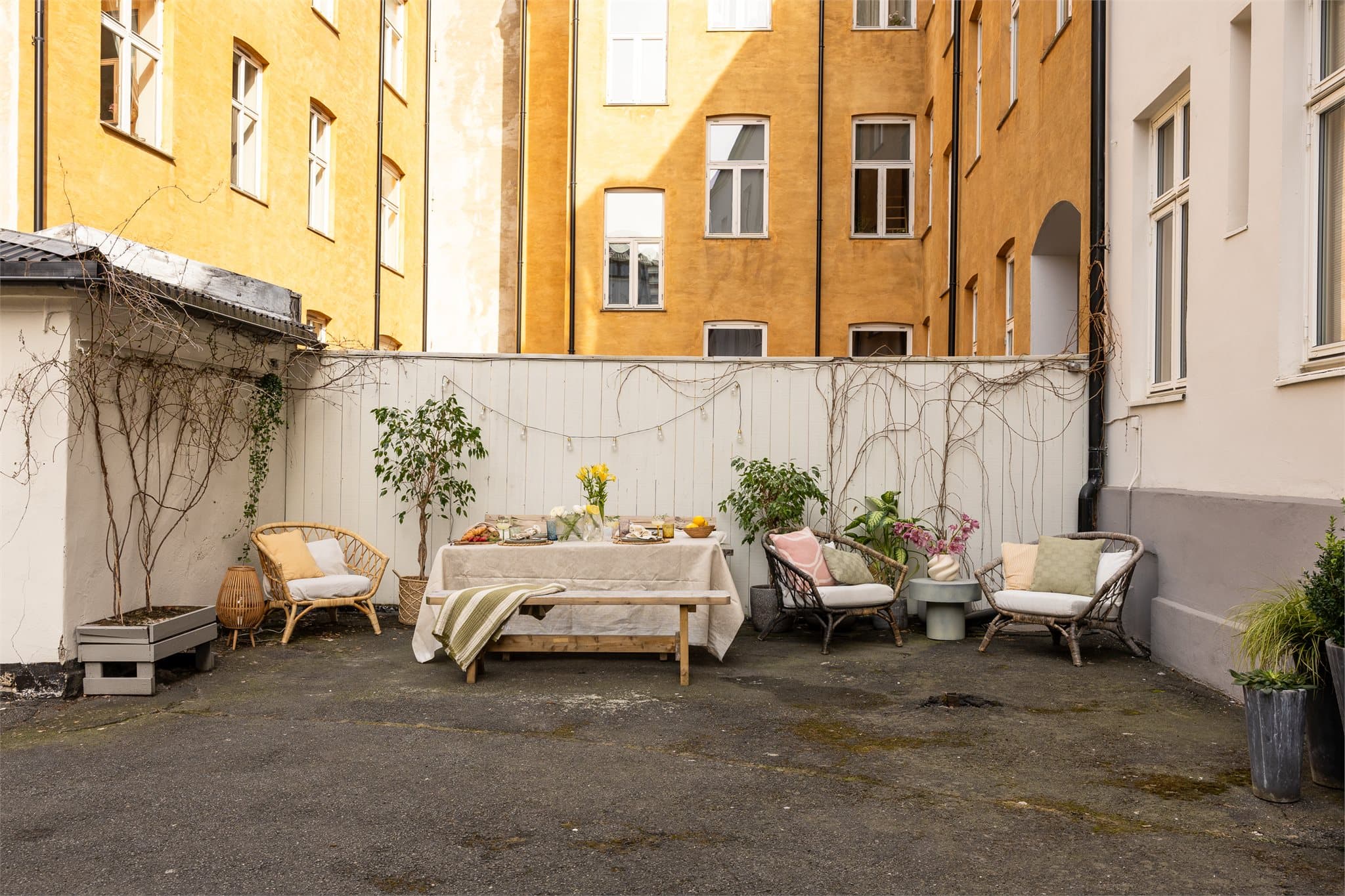 Her har selger hatt både bursdagsselskaper og 17.mai-feiringer.