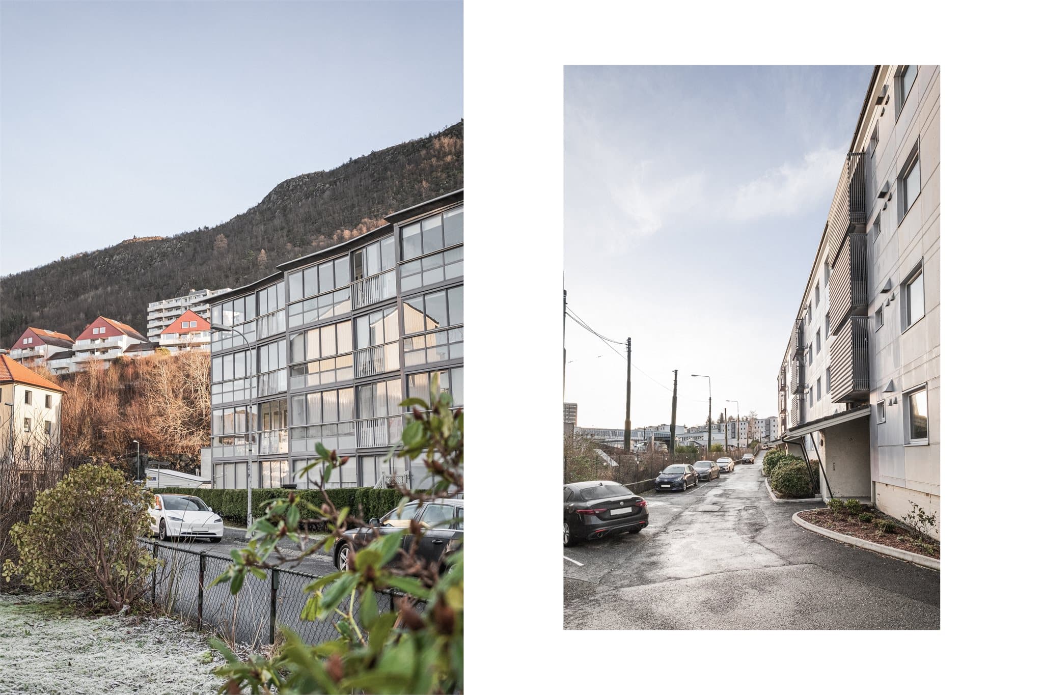 Leiligheten ligger i toppetasjen og er en endeleilighet. Adkomst leilighet via trappeoppgang.