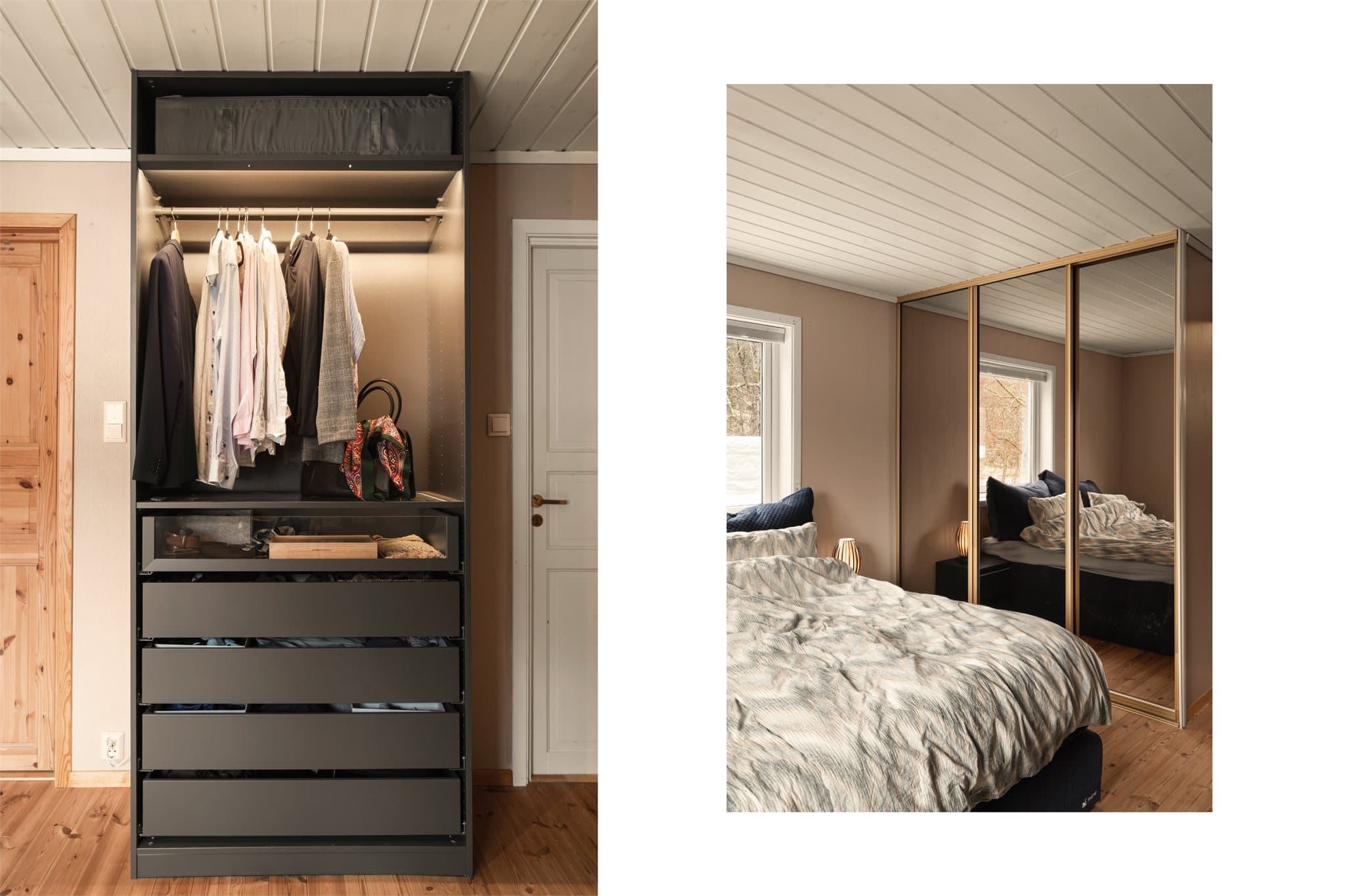 - Dette soverommet har egen dør til hovedbadet -