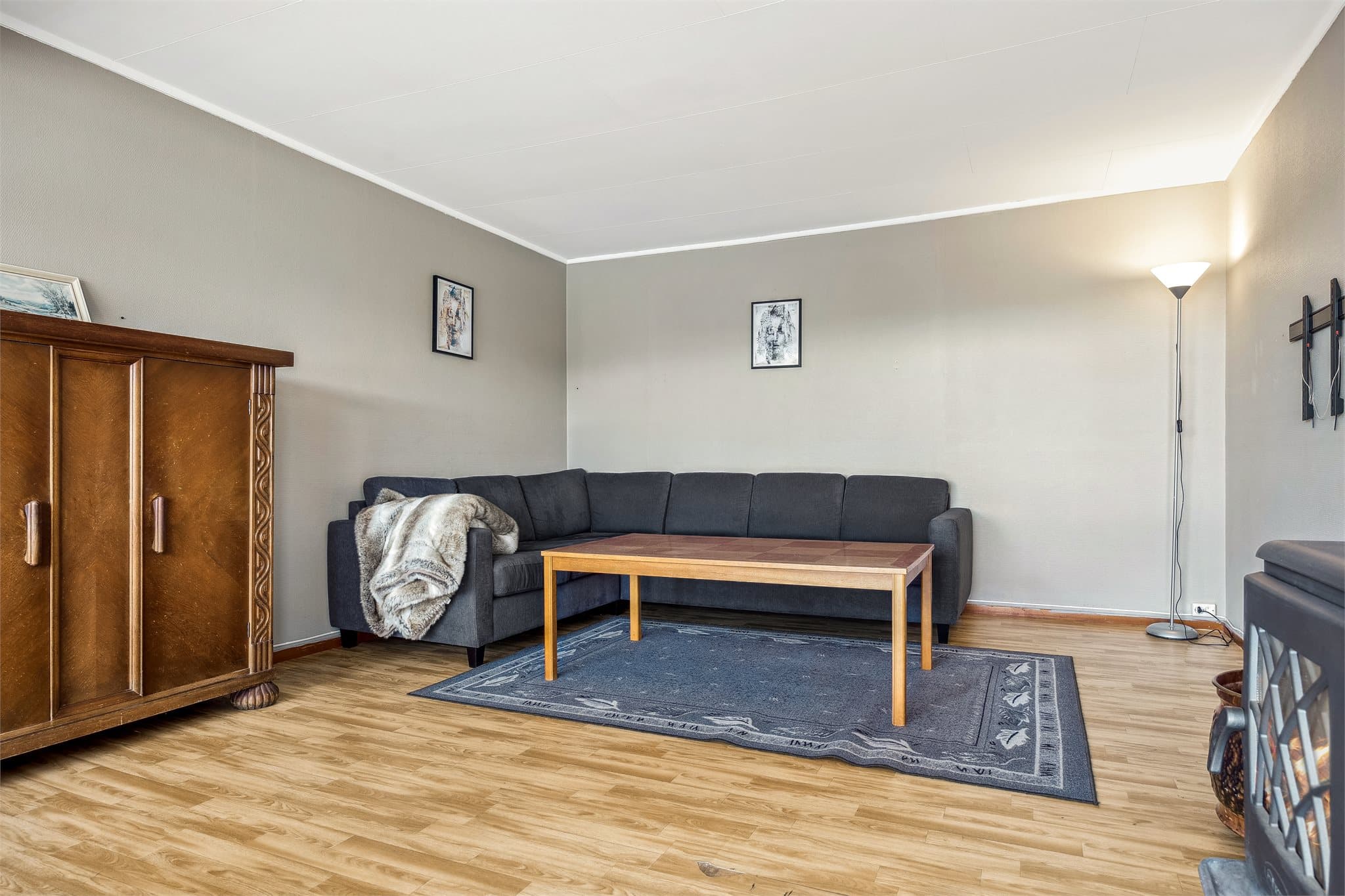 Nøytrale og moderne fargevalg gjør det enkelt å sette sitt eget preg.
