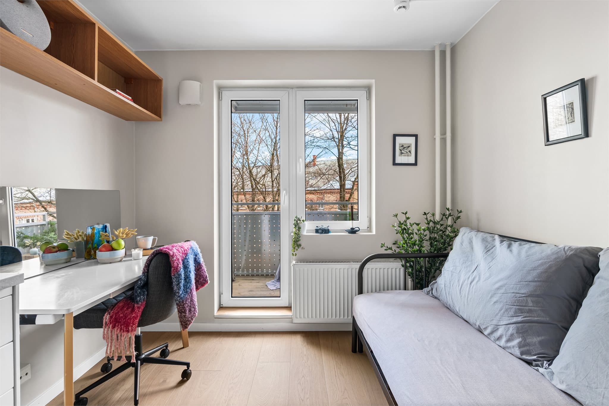 Denne 1-roms leiligheten ligger i et meget rolig område i tilknytning til Ullevål.