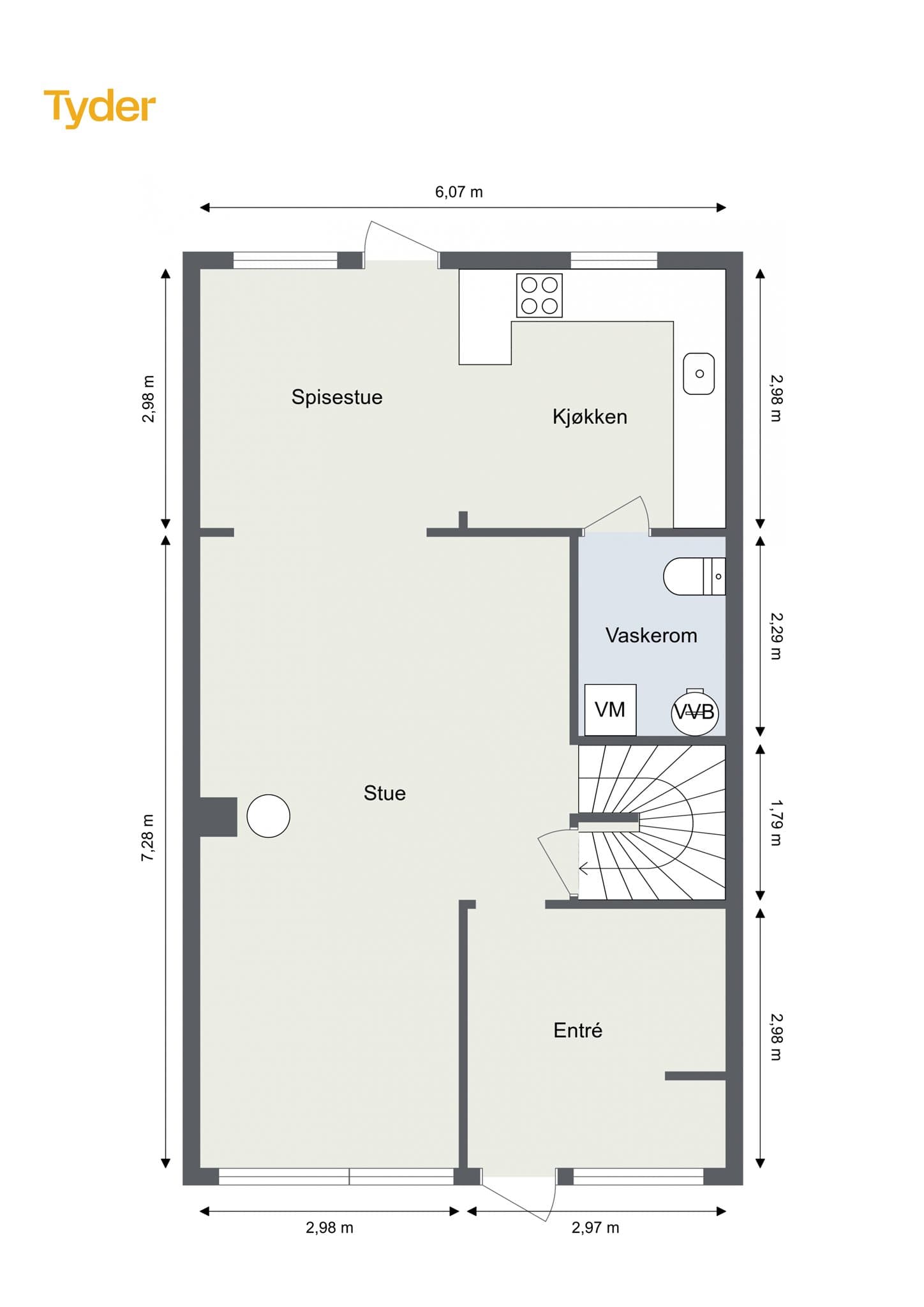 Plantegning 1.Etasje
