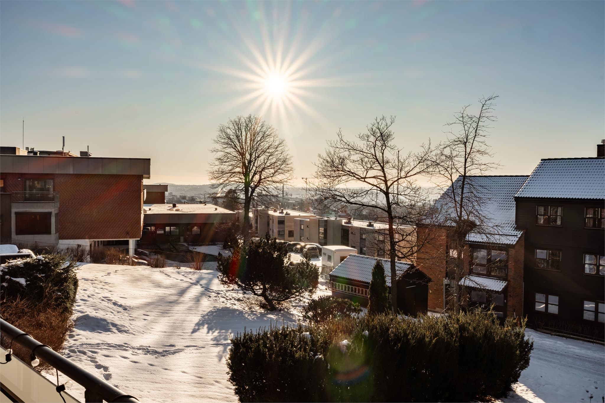 Området kombinerer virkelig det beste av to verdener med marka som nabo og gode kollektivforbindelser