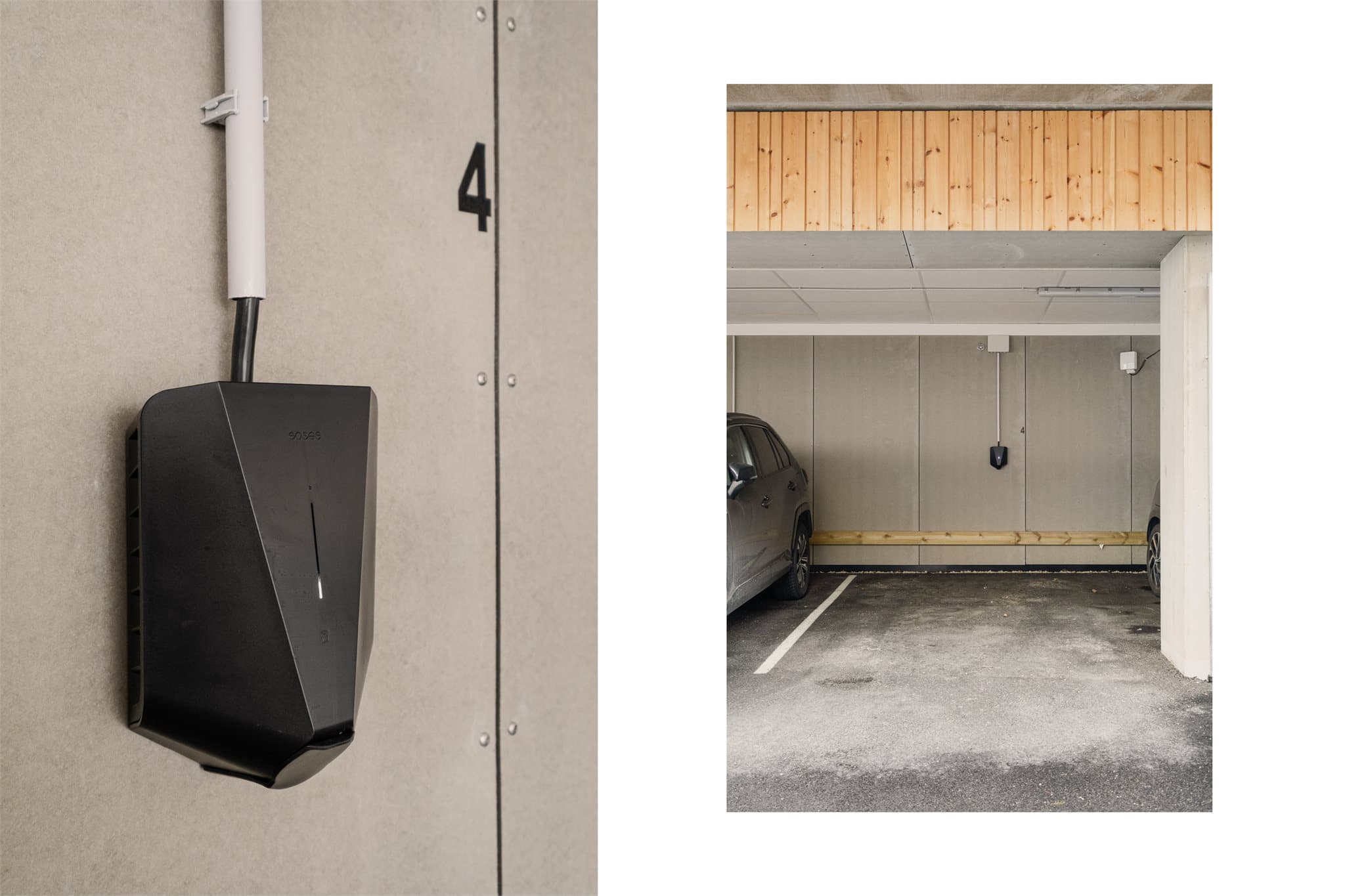 - Selgers garasjeplass som kan kjøpes i tillegg har montert elbil-lader og ligger i en egen næringsseksjon -