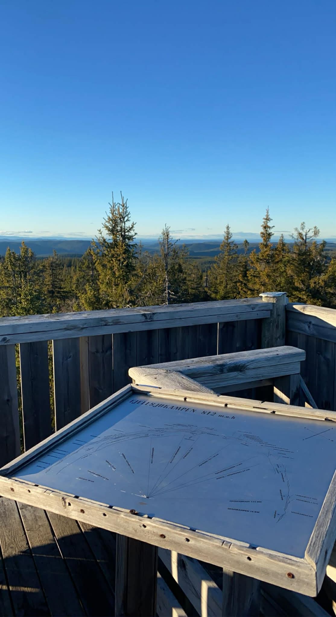 Selgers private bilde: Ta turen til Fjellsjøkampen og opplev den imponerende panoramautsikten over Hurdals vakre natur.