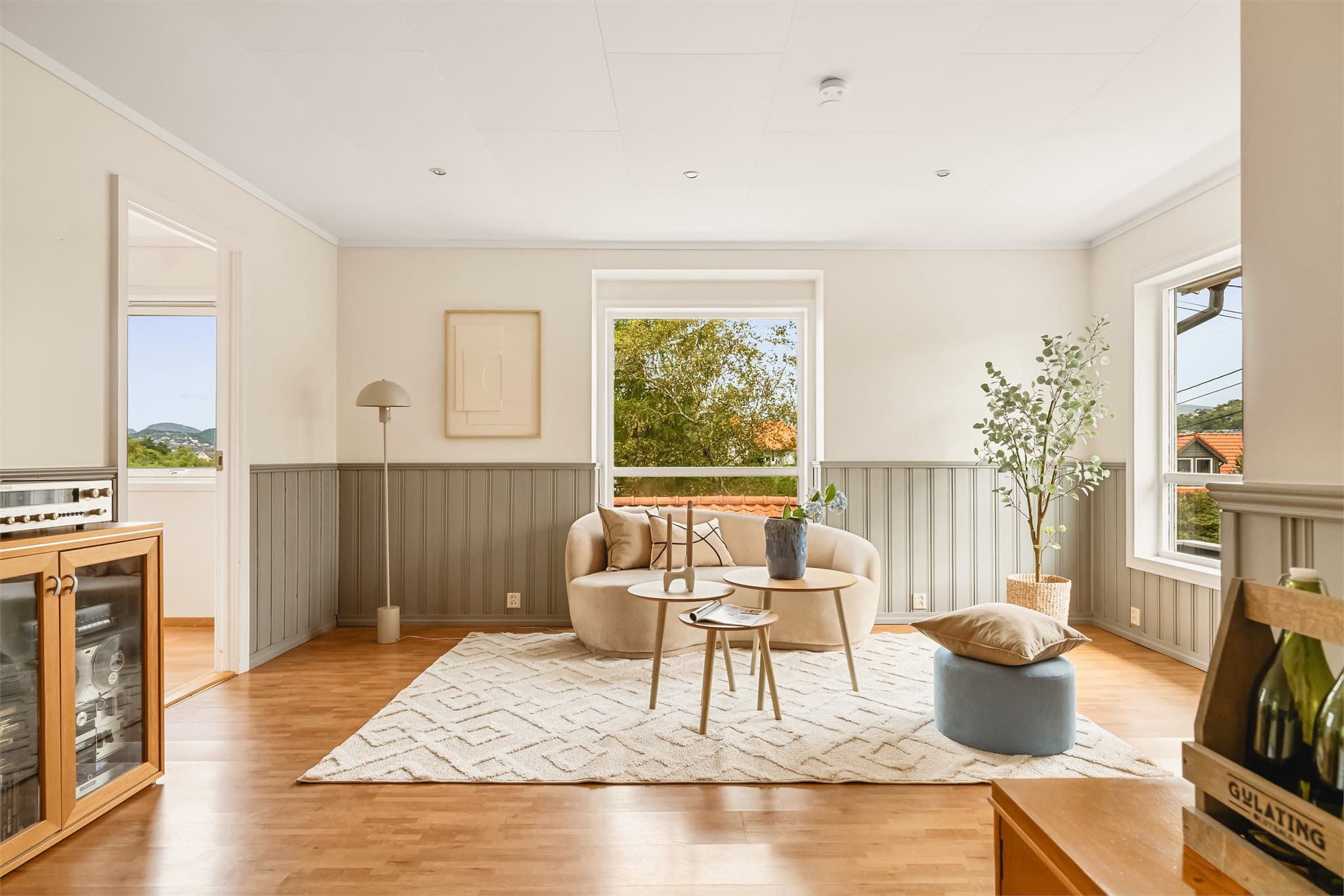 Denne delen ble bygget på i 1985