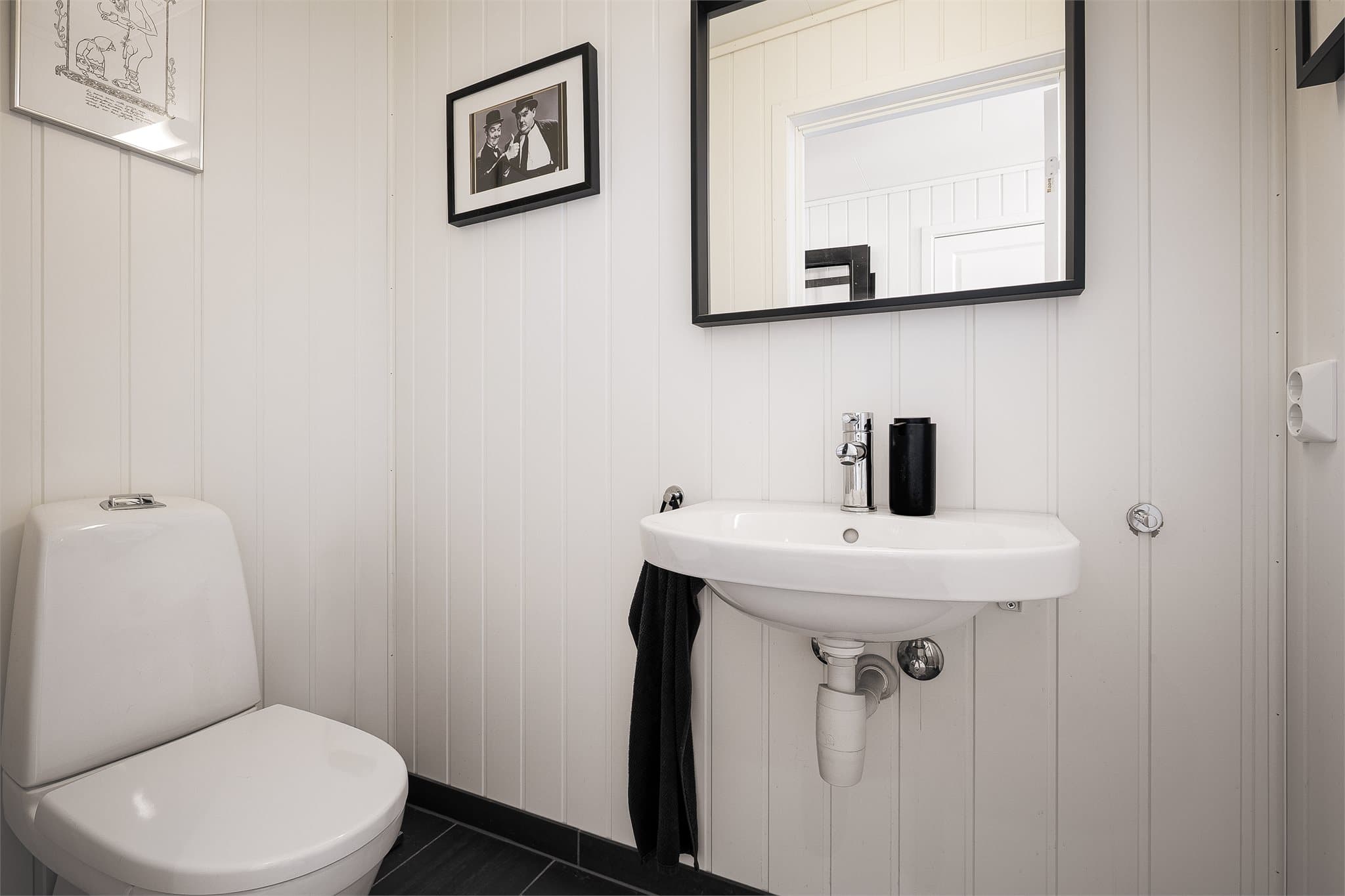 - Toalettrommet måler 1,8 m² -