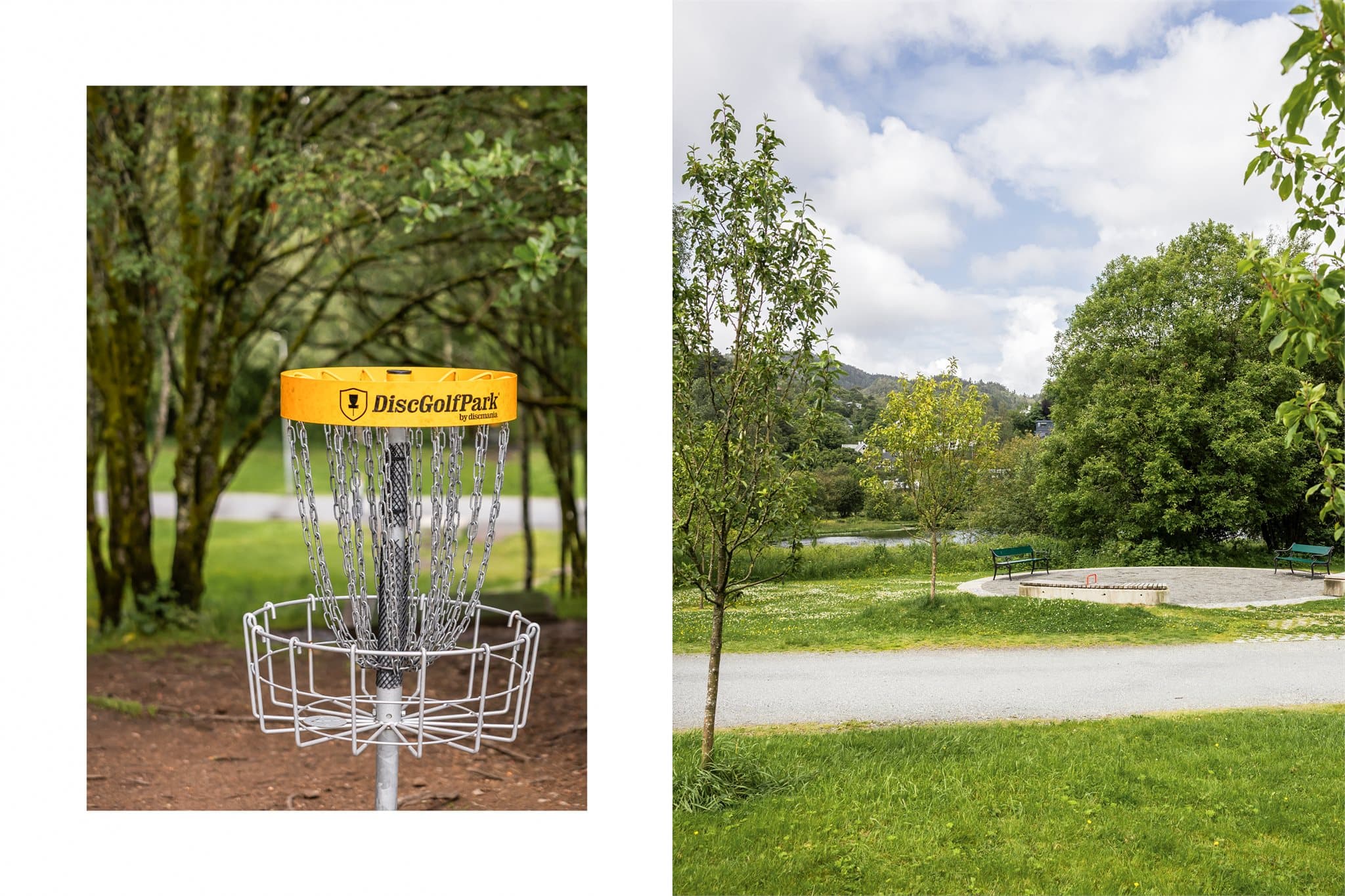 Flotte grøntområder i nærområdet byr på gode muligheter for rekreasjon, med blant annet frisbeegolf og hyggelige møteplasser for avslapning og sosialt samvær.