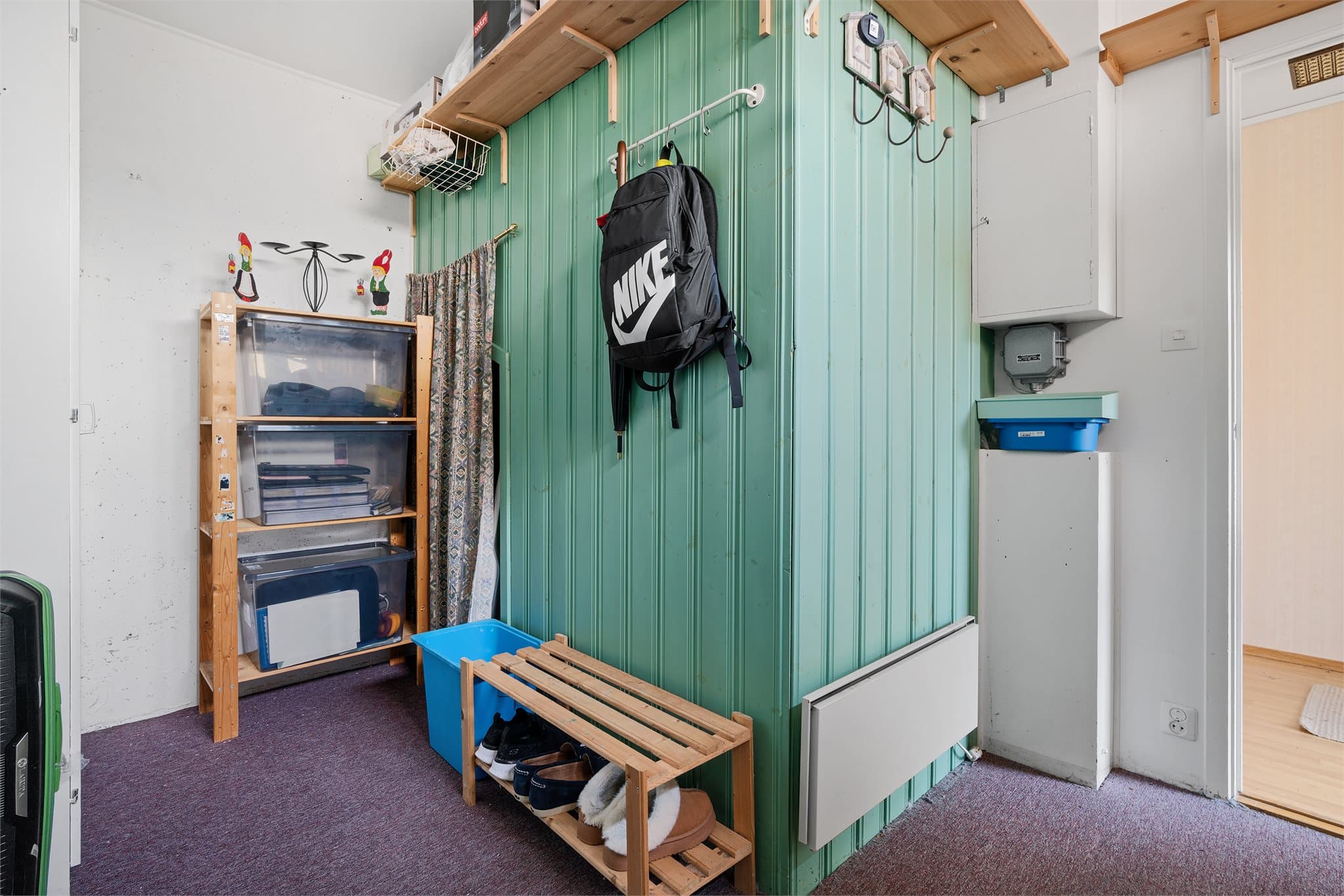 - Her er har man virkelig godt med lagringsplass! -