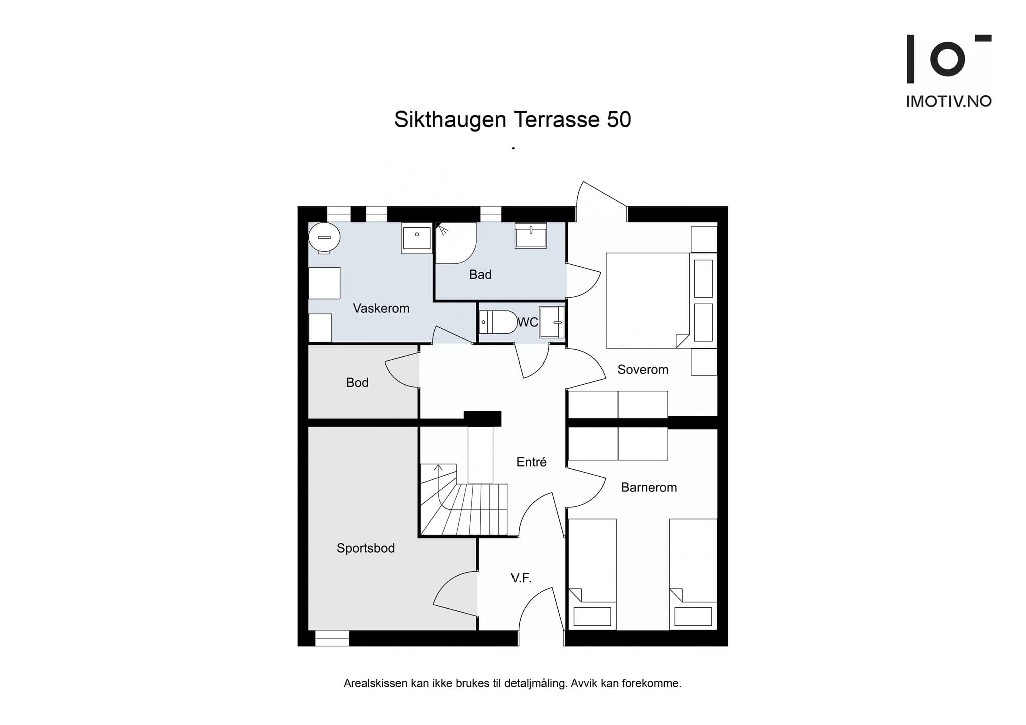 - Planløsning underetasje -