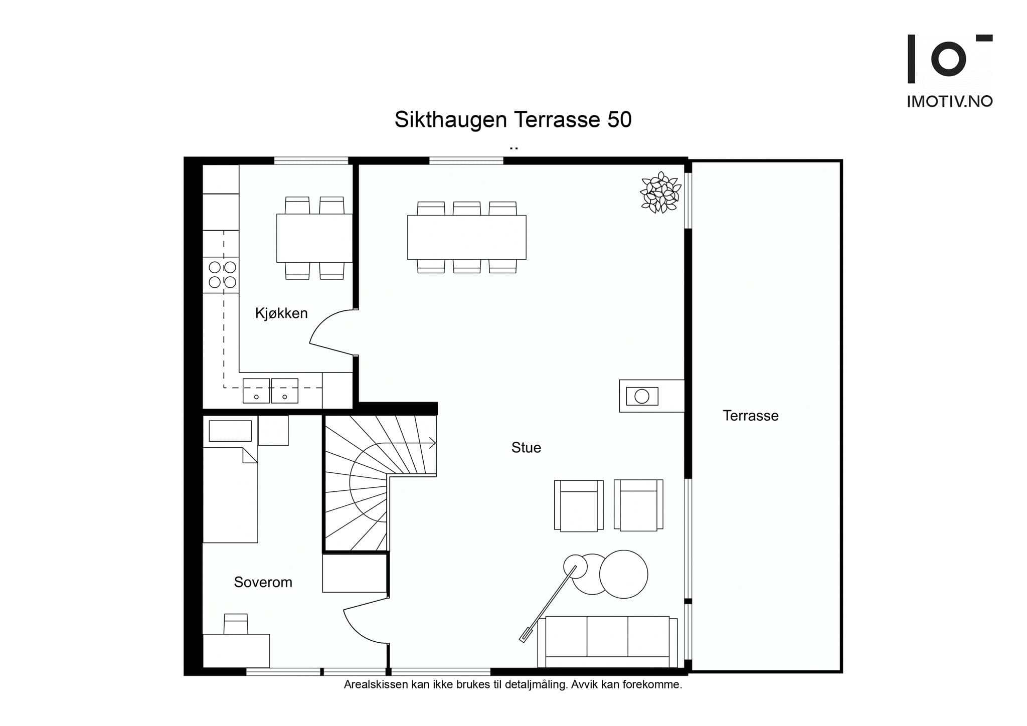- Planløsning 1.etasje -