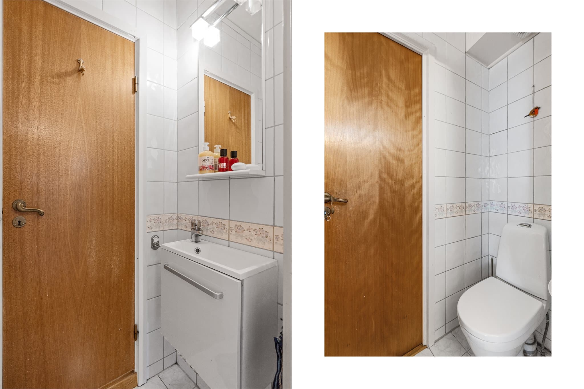 - 1,3m² toalettrom med adkomst fra både bad og gang -