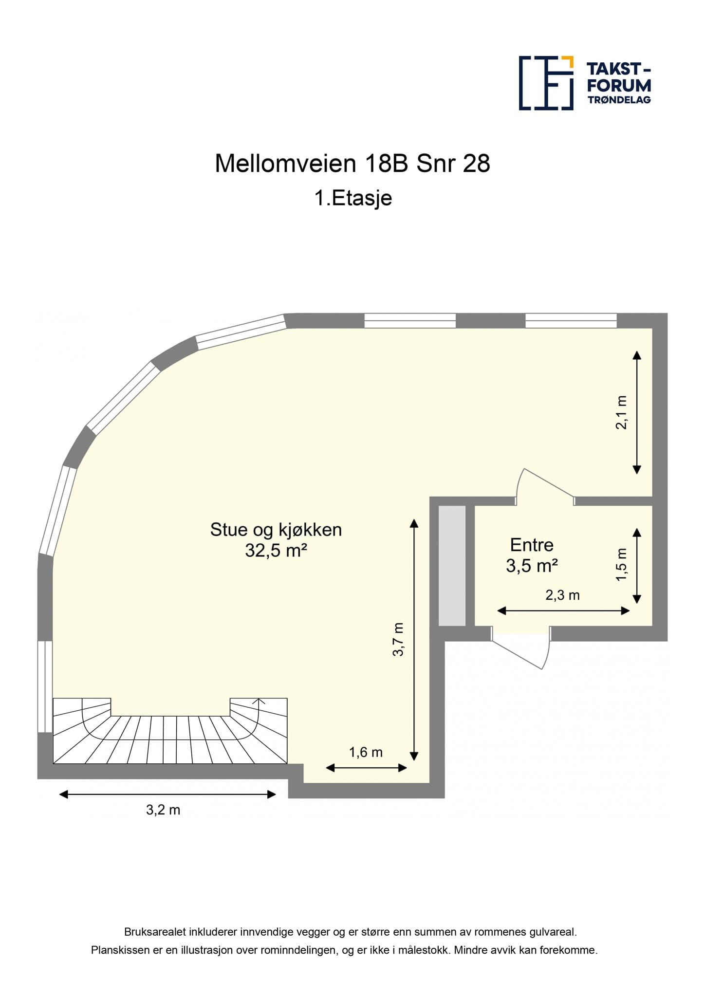 Plantegning - 1. etasje