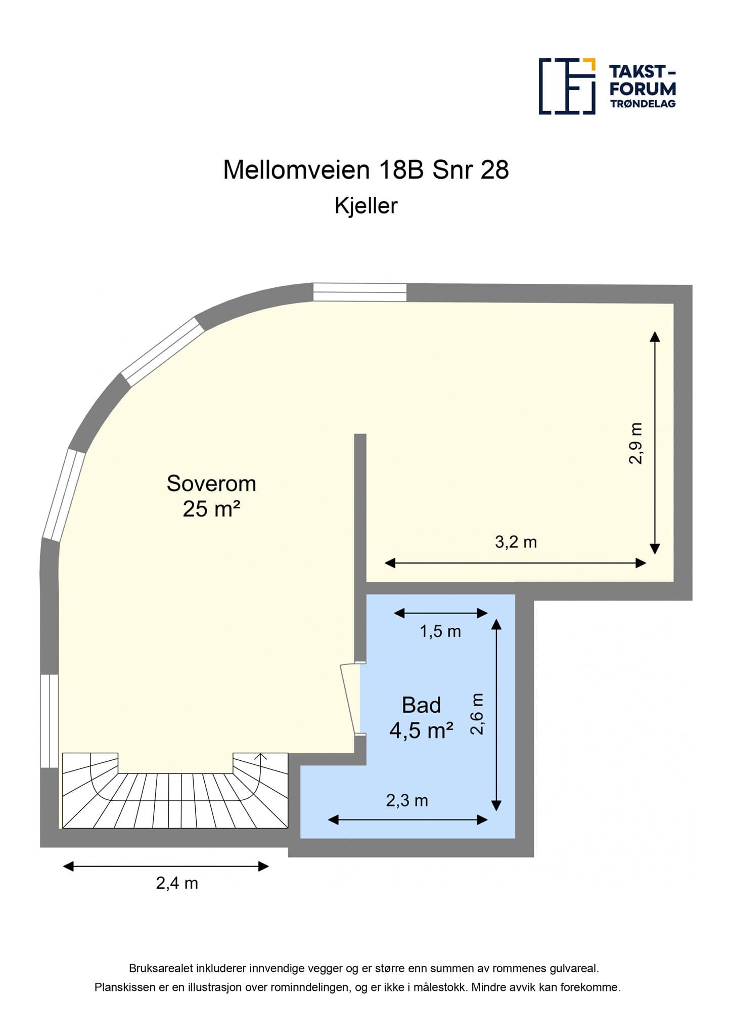 Plantegning - Kjeller