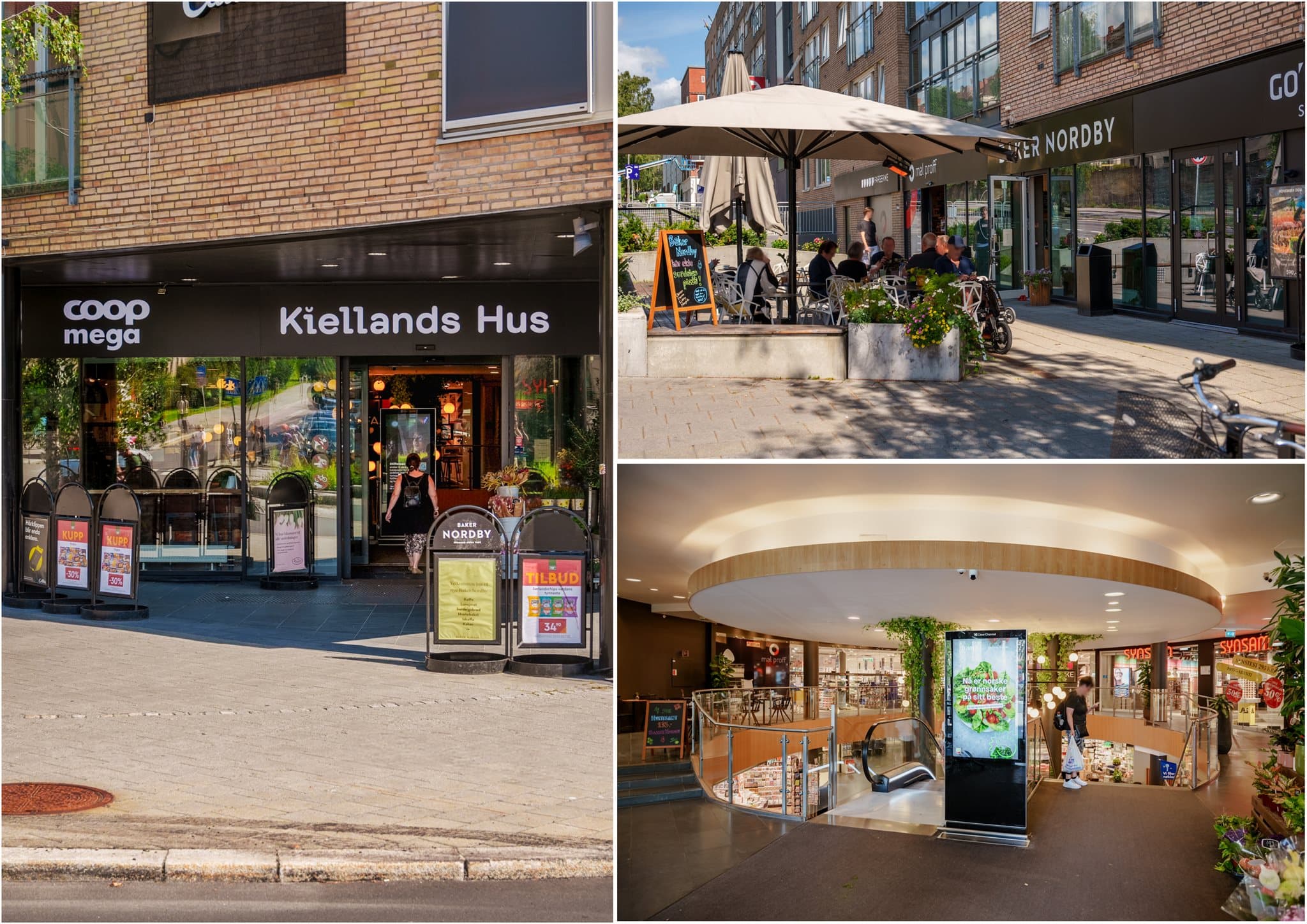 Gangavstand til et bredt utvalg av butikker og servicetilbud. Foto fra Alexander Kiellands plass.