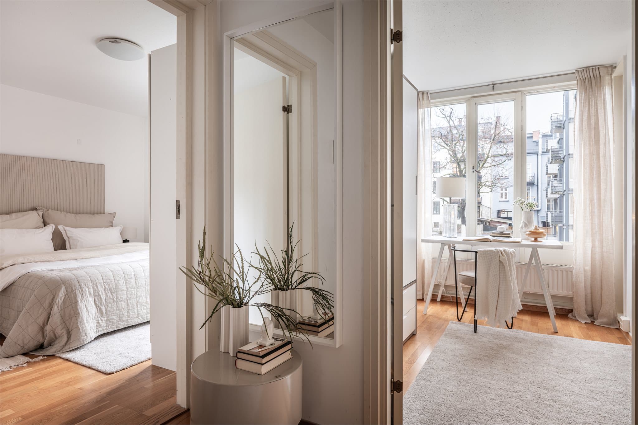 Her finner du to soverom av god størrelse.