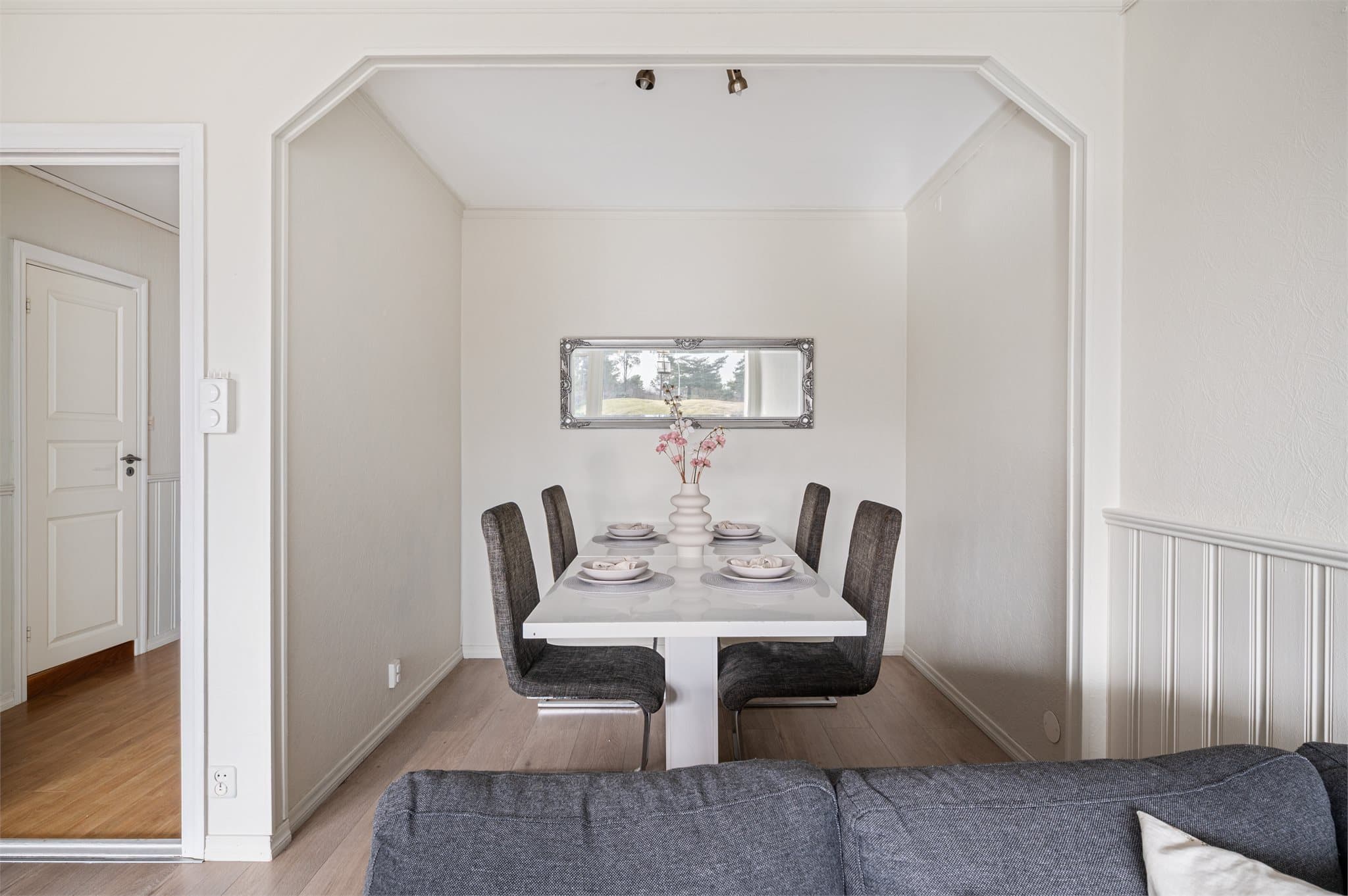 - Her er det godt med plass til å nyte hyggelige måltider -