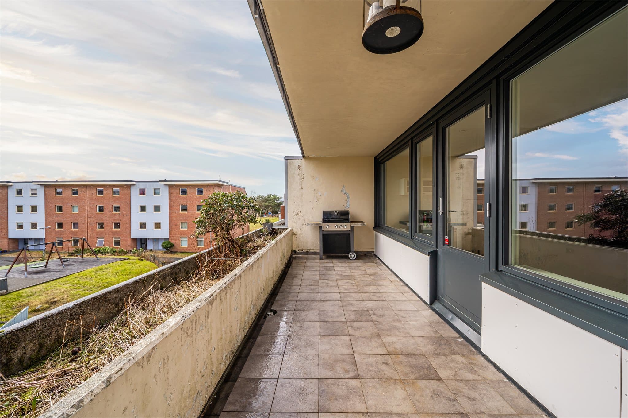 - Altanen måler 13,6m² -