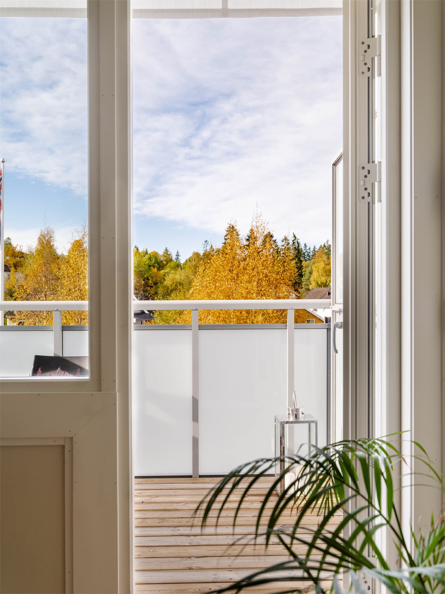 Uteplassen måler 5 m².