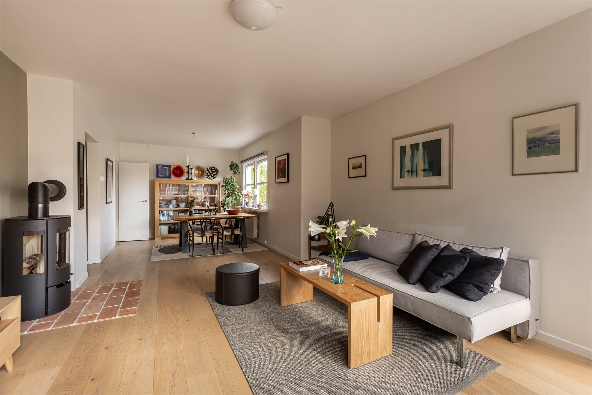 En innholdsrik og stilren bolig i hjertet av Observatorie terrasse.