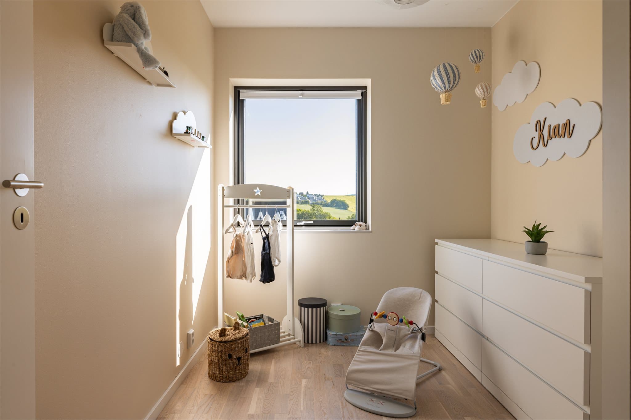 Alle soverommene har den samme gode standarden.