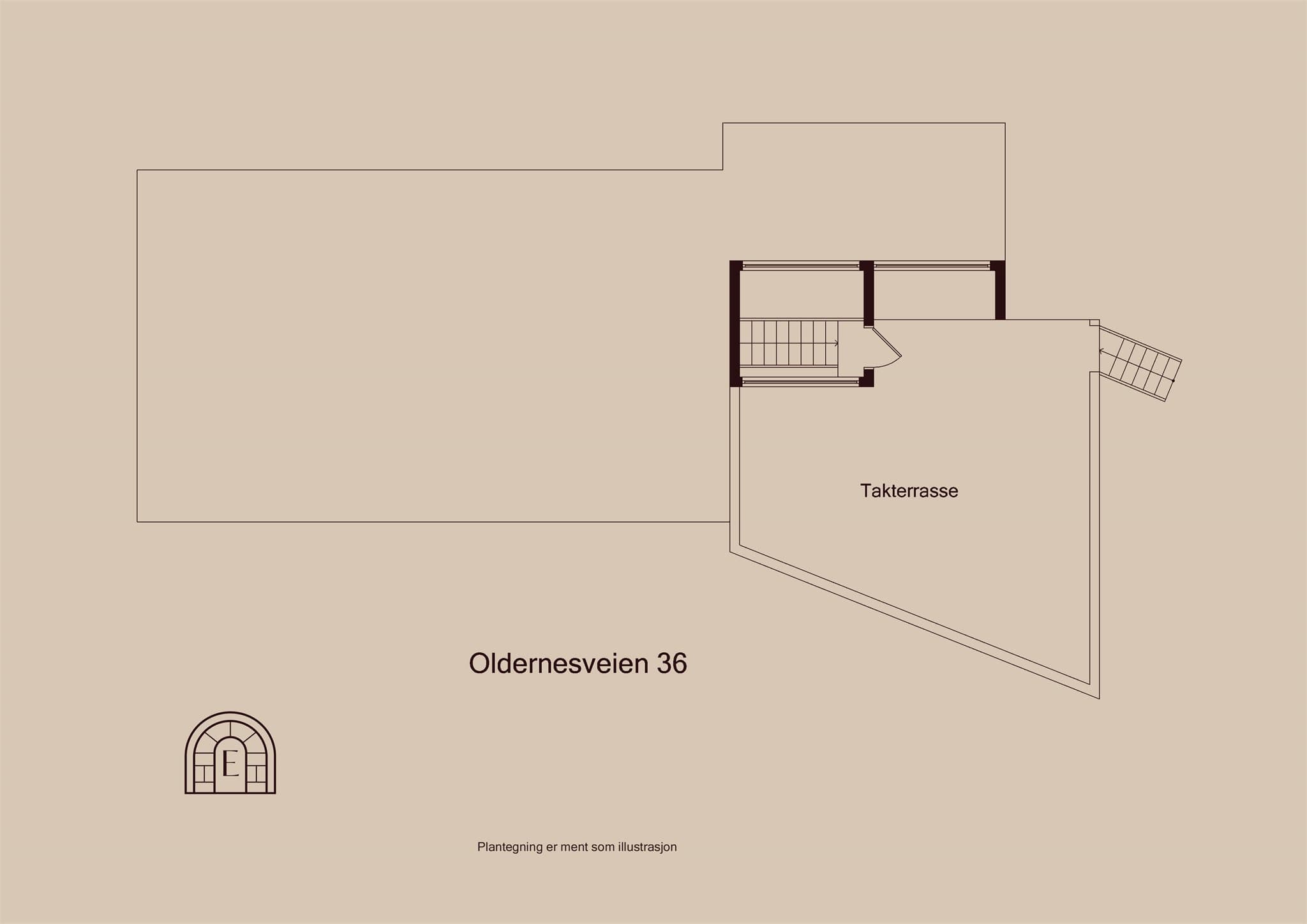 - Planløsning 2. etasje -