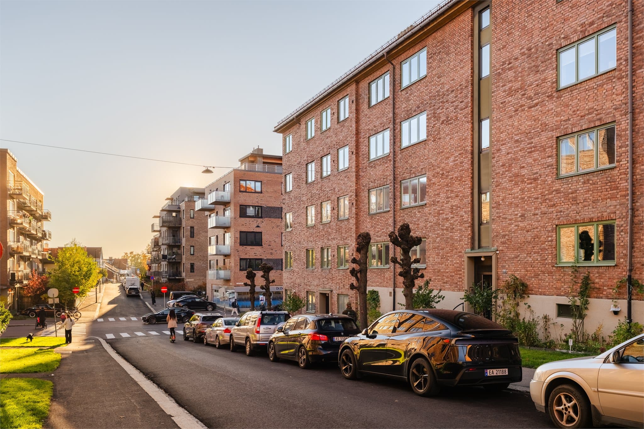 Fjellgata er en rolig gate i et veletablert boligstrøk på Rodeløkka.
