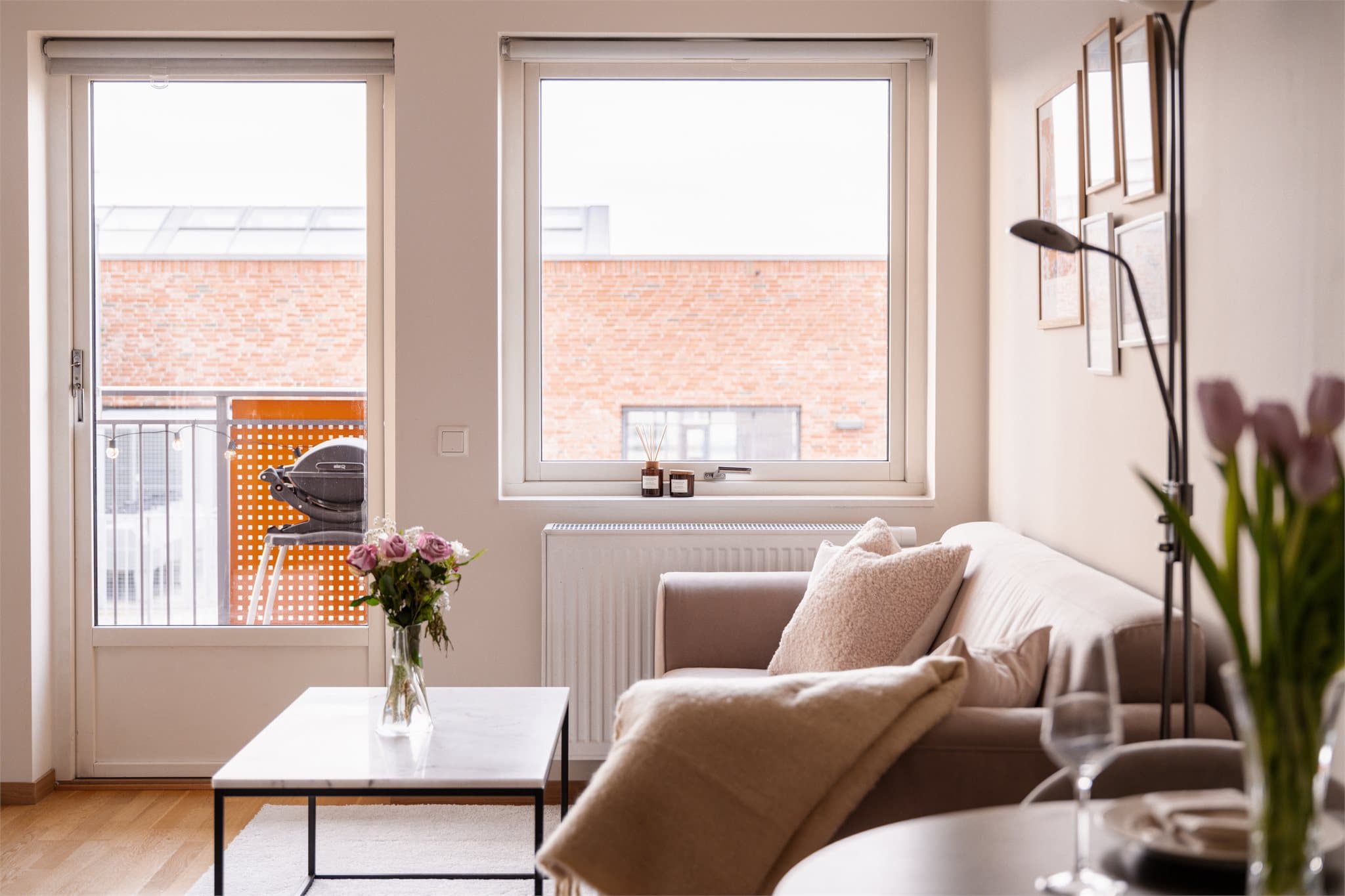 Lys og lekker 2-roms leilighet beliggende i byggets 6-etasje