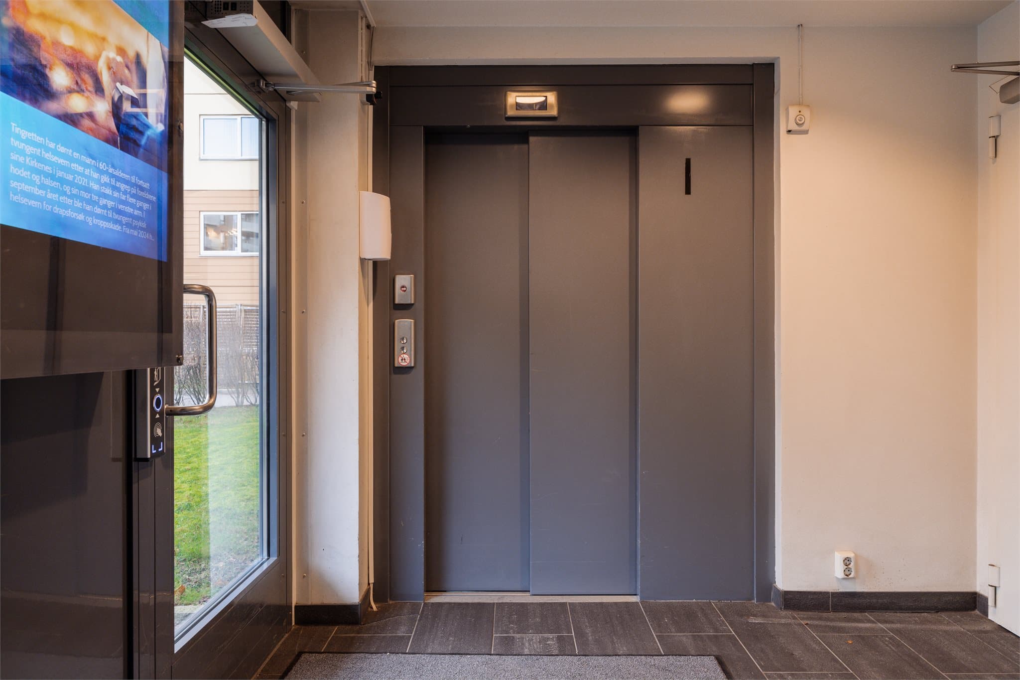 Enkel adkomst til leiligheten med Heis