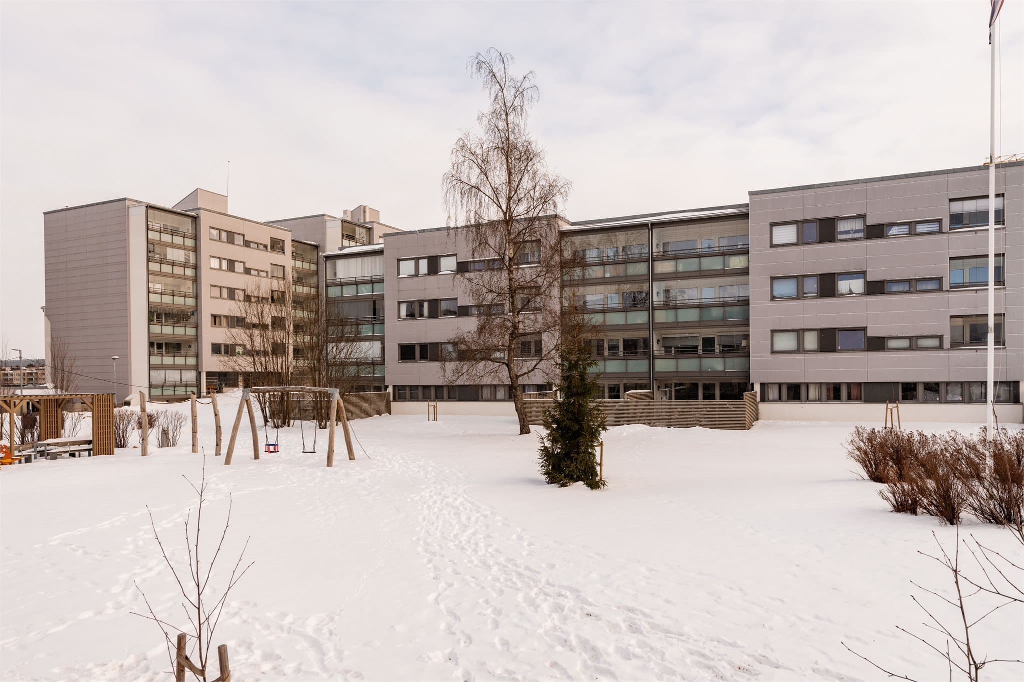 Leiligheten er en del av det veletablerte Nordre Gran Borettslag.