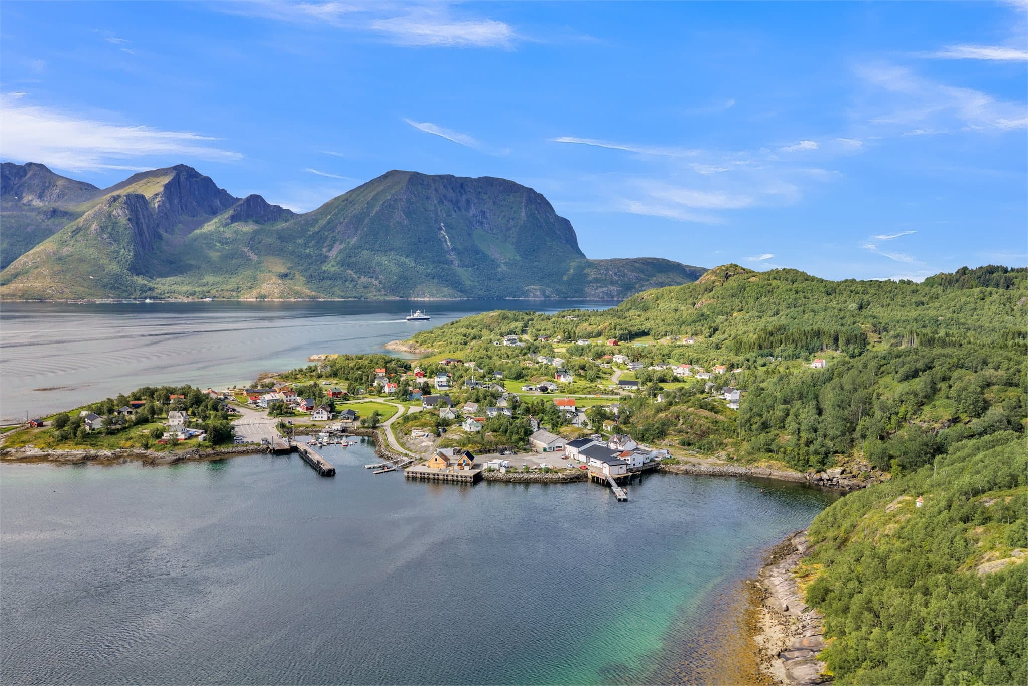 Skutvik er et levende lokalsamfunn i Hamarøy kommune.