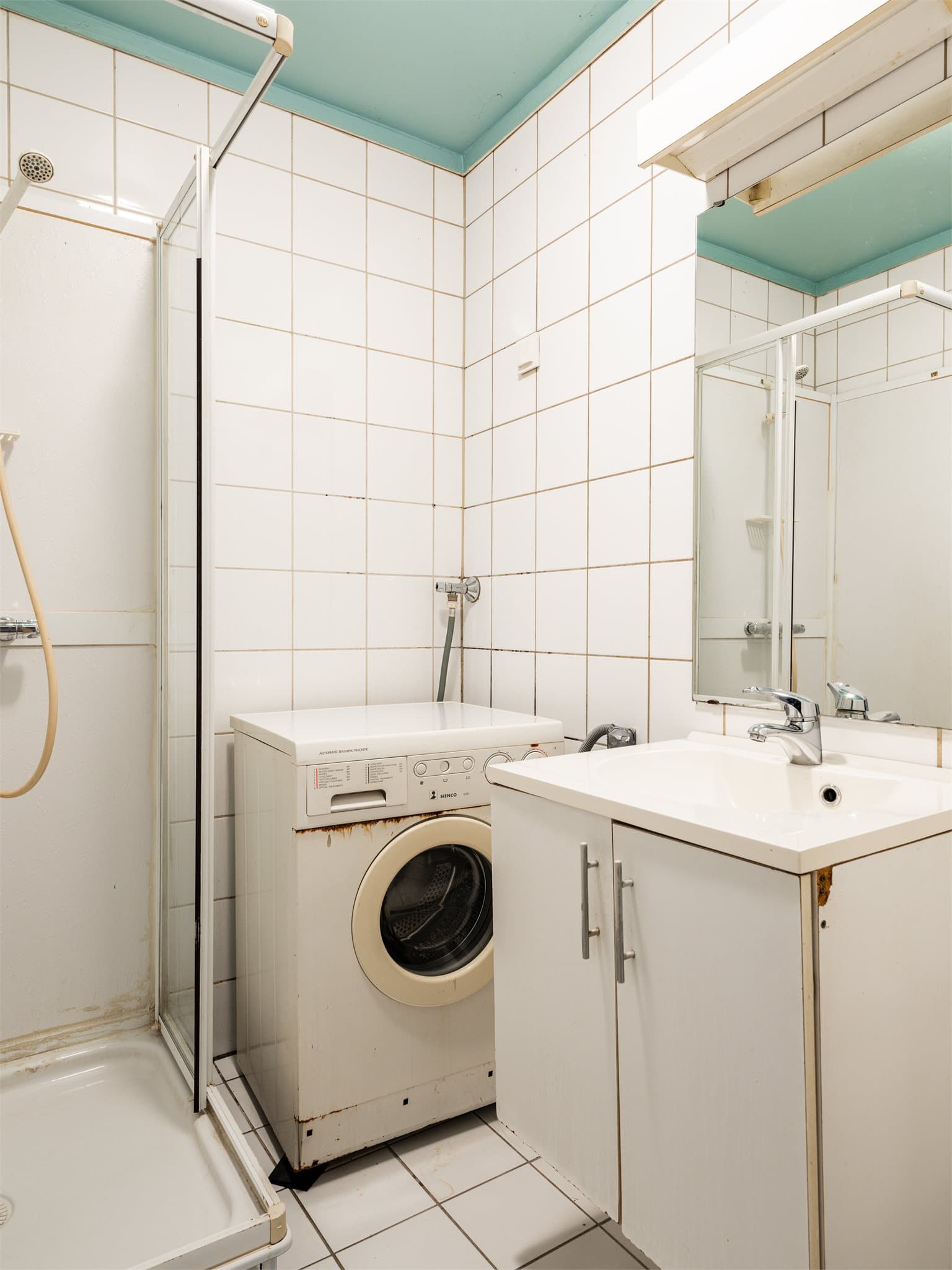 Opplegg for vaskemaskin.