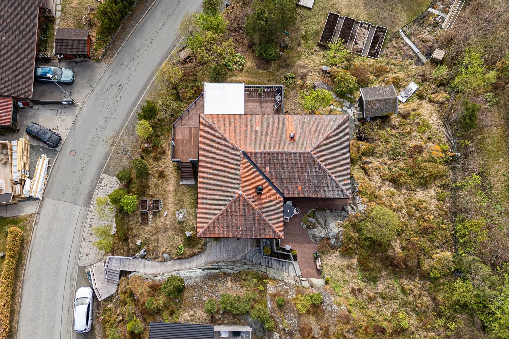 Flott tomt på ca. 868,5 m². Denne må sees!